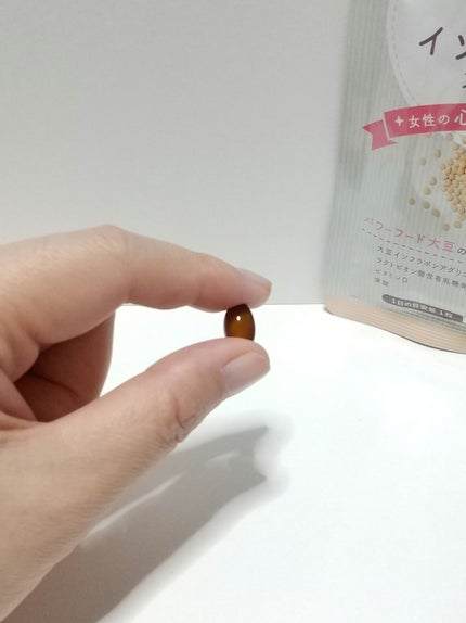 シードコムス 大豆イソフラボンのクチコミ「⭐️⭐️⭐️⭐️⭐️
めっちゃリピしてます💕
シードコムス
大豆イソフラボン
小粒のフット.....」(2枚目)