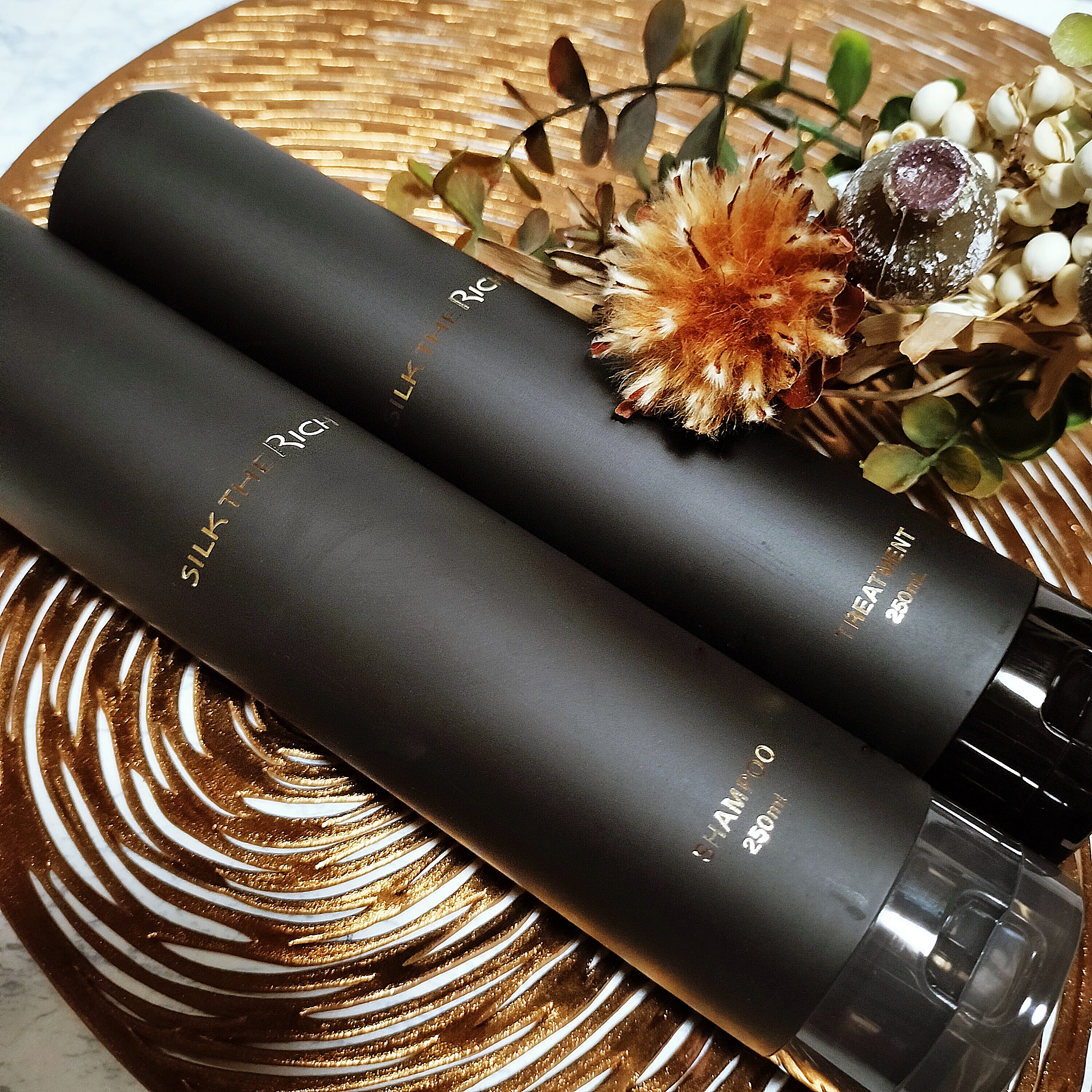 SILK THE RICH スカルプ&リペア シャンプー・トリートメント/SILK THE RICH/市販シャンプーを使ったクチコミ（1枚目）