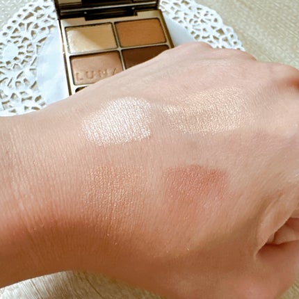 スキンモデリングアイズ 02 Beige Orange/LUNASOL/アイシャドウパレットの画像