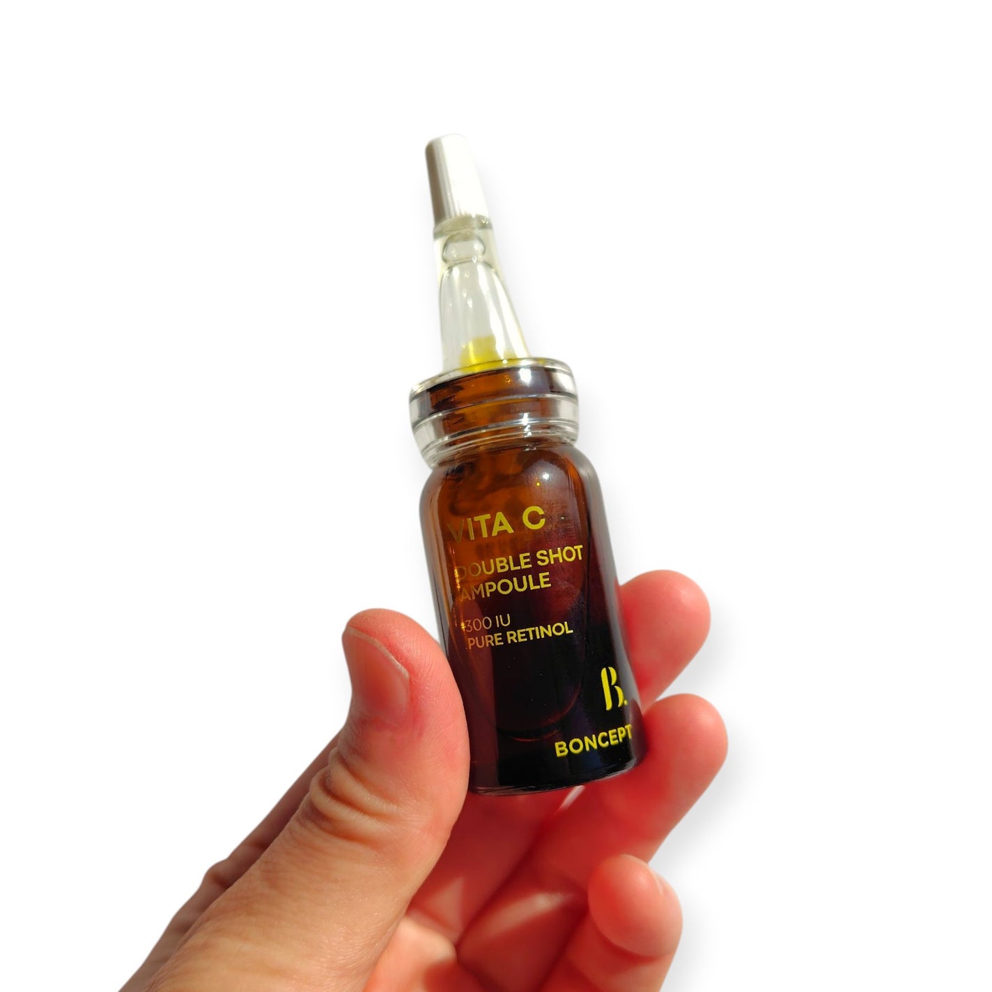 ビタC凍結乾燥ダブルショットアンプルキット/BONCEPT/美容液を使ったクチコミ(6枚目)