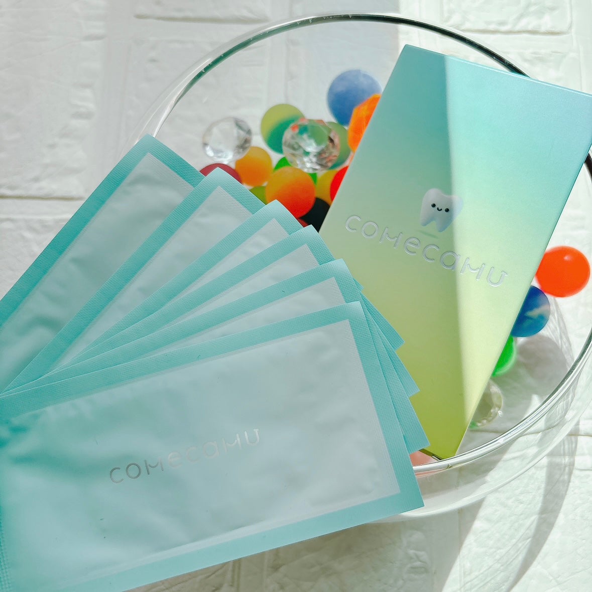 comecamu/カムカム はみがきシート(1箱/7枚入)/SHOBIDO/その他オーラルケアを使ったクチコミ(2枚目)