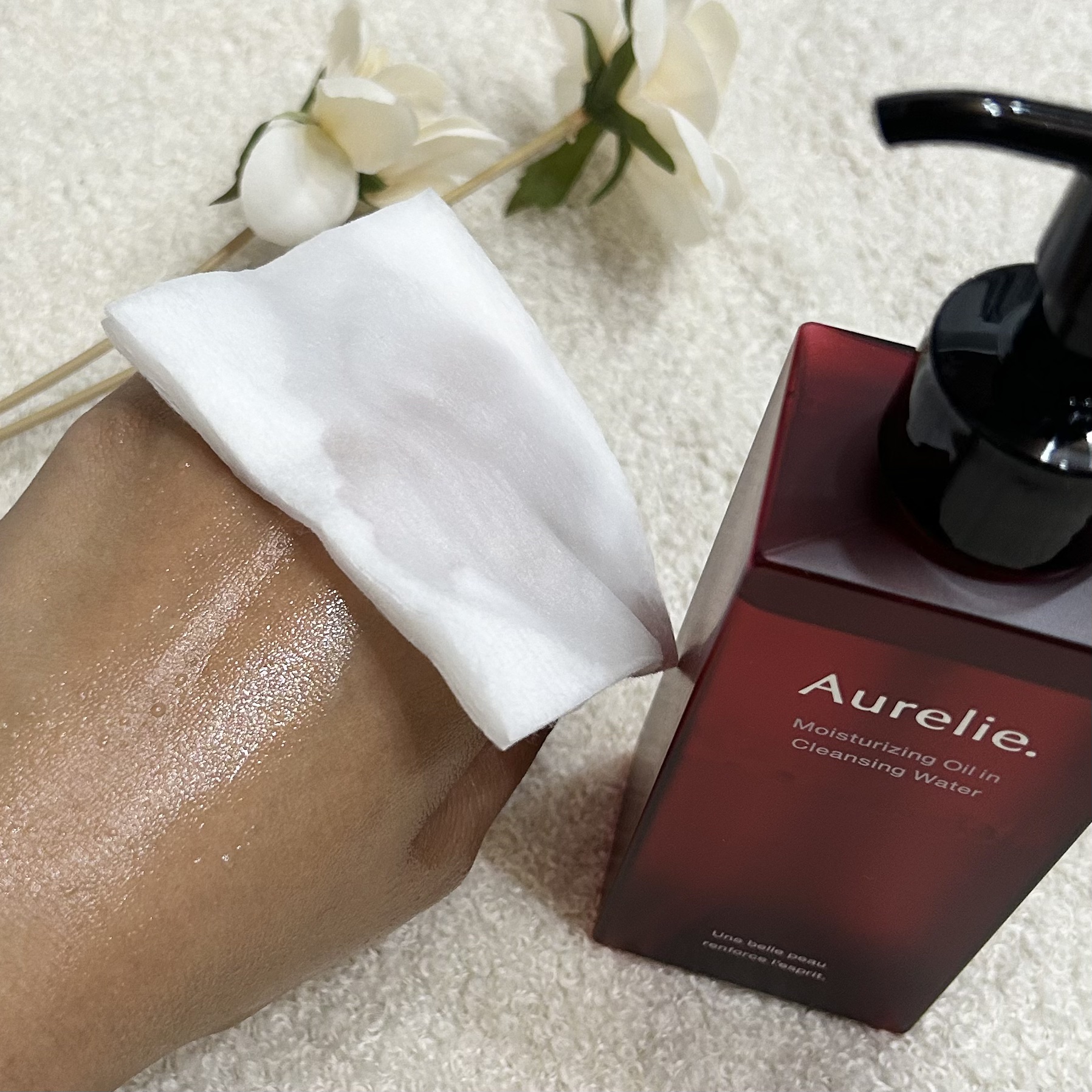 オレリー　モイストオイルインクレンジングウォーター/Aurelie./クレンジングウォーターを使ったクチコミ（3枚目）