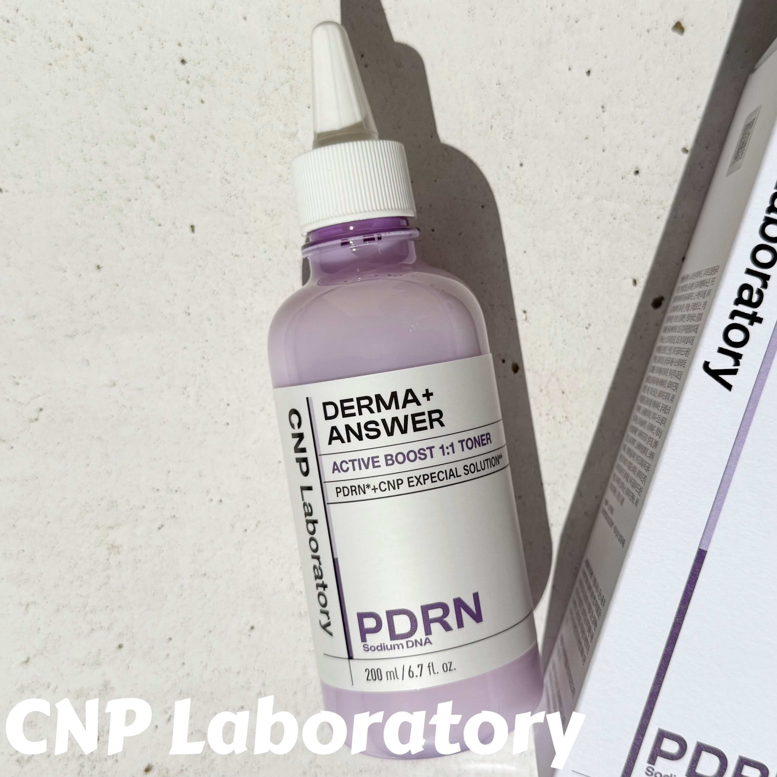 【PDRN×ナイアシンアミドでしっとりケア💜】

CNP Laboratory

☑︎ダーマアンサーPDRNアクティブブーストトナー

CNPのPDRNで
バリア機能をサポート

────────────

PDRN&ナイアシンアミド配合