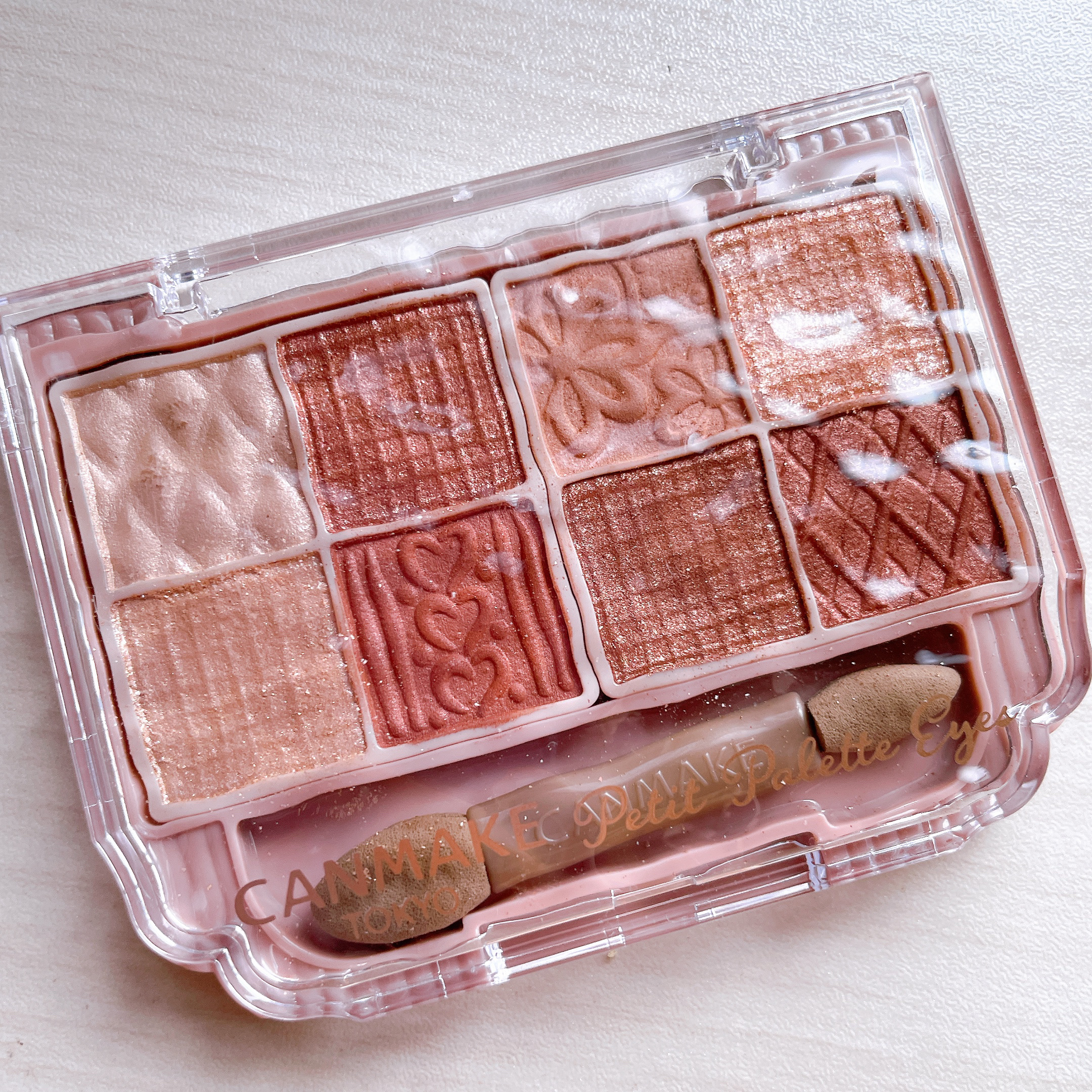 プティパレットアイズ/キャンメイク/パウダーアイシャドウを使ったクチコミ（3枚目）