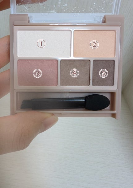 パーフェクトマルチアイズ/キャンメイク/アイシャドウパレットを使ったクチコミ(2枚目)