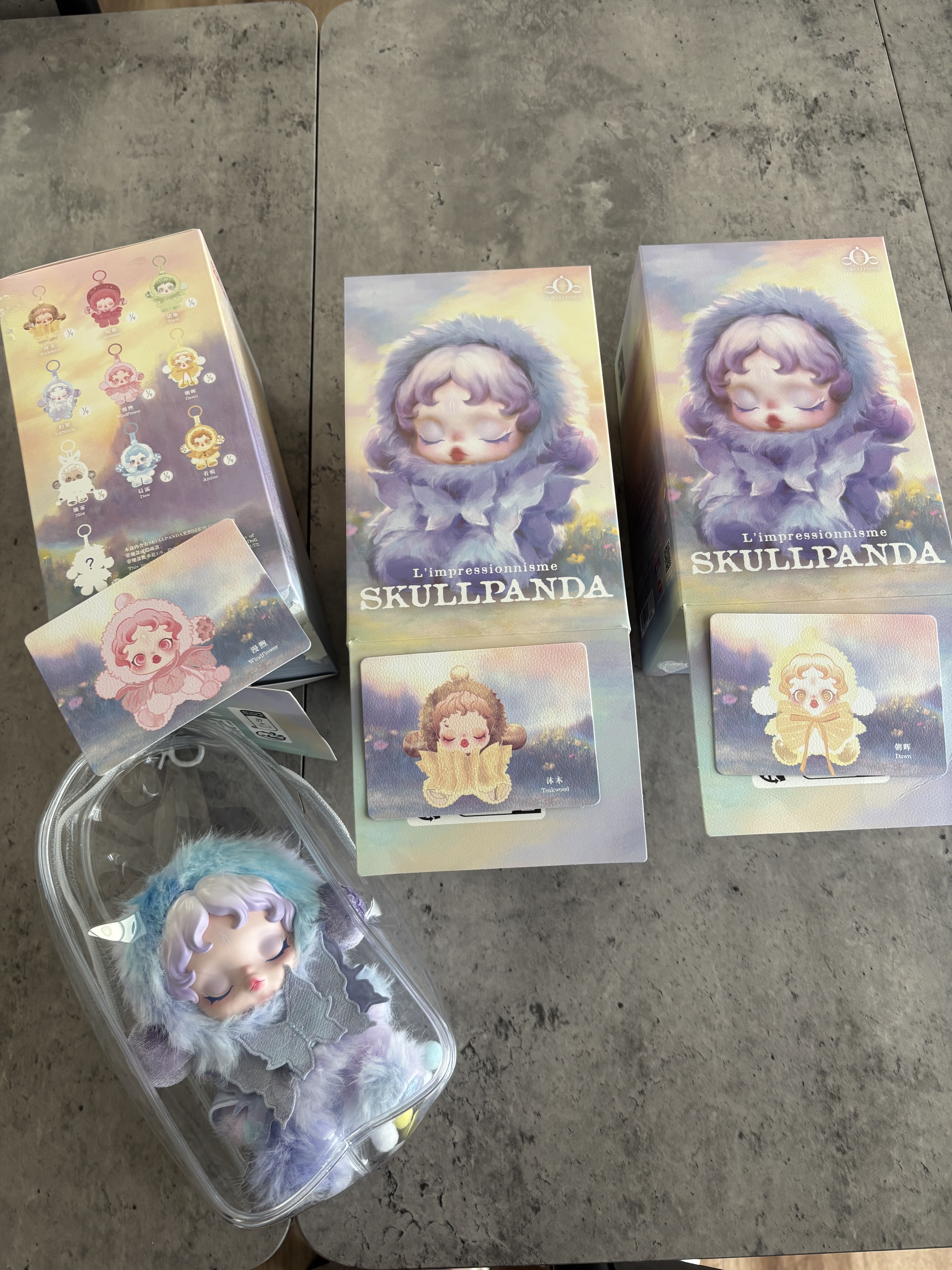 SKULLPANDA L‘impressionnismeシリーズぬいぐるみ ペンダント/POP MART/その他を使ったクチコミ（1枚目）