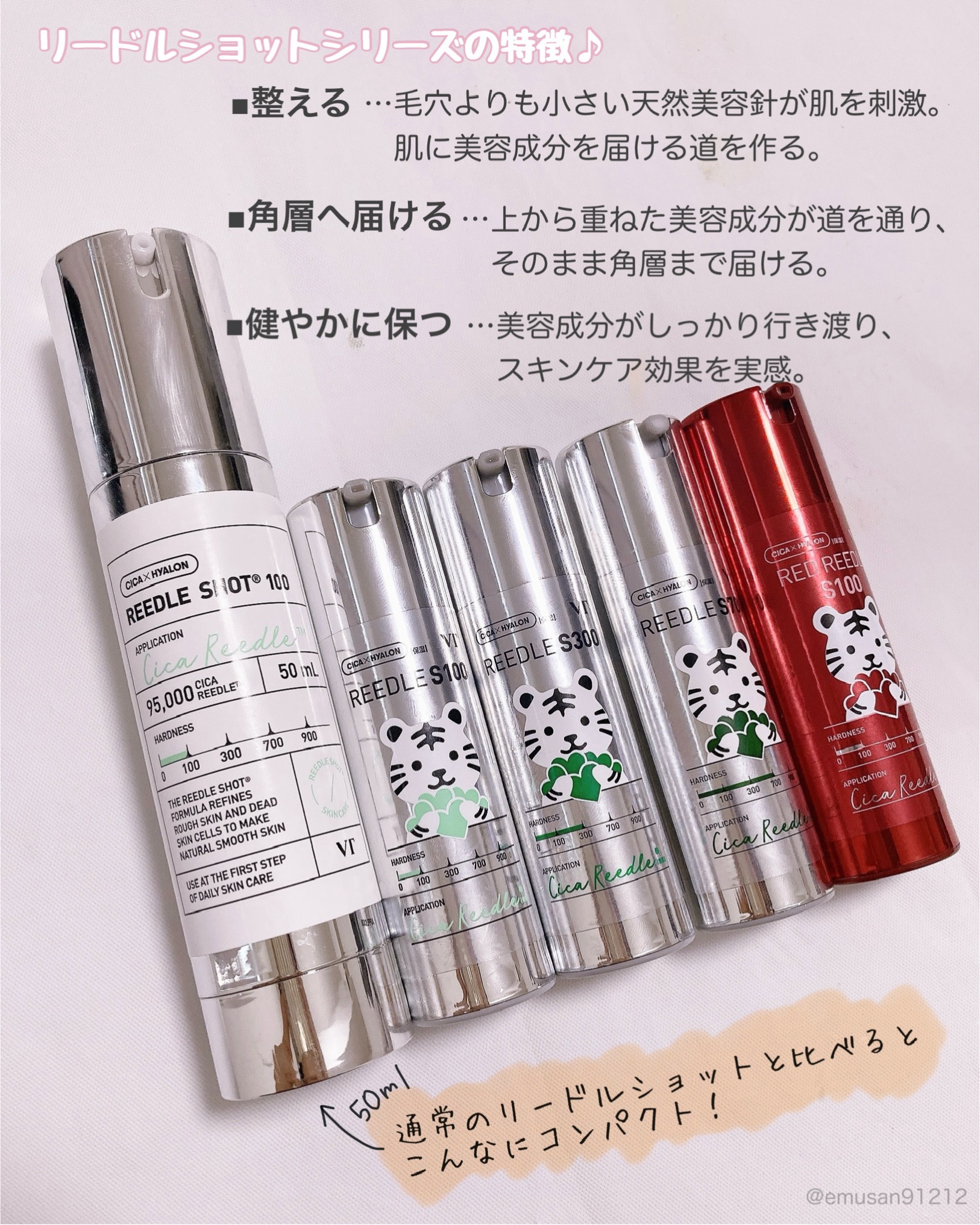 ミニレッドリードルS/VT/美容液を使ったクチコミ（2枚目）
