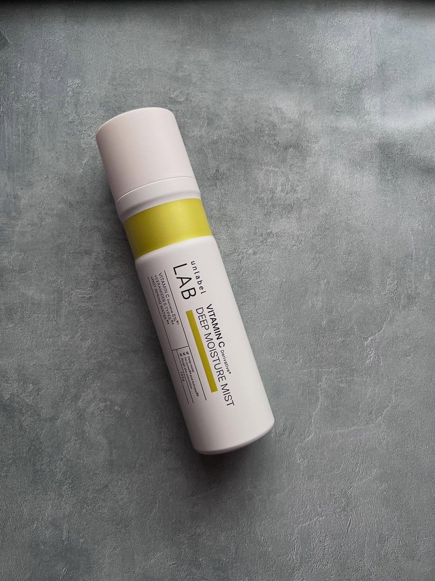 アンレーベル V ディープモイスチャーミスト/unlabel/ミスト状化粧水を使ったクチコミ(1枚目)
