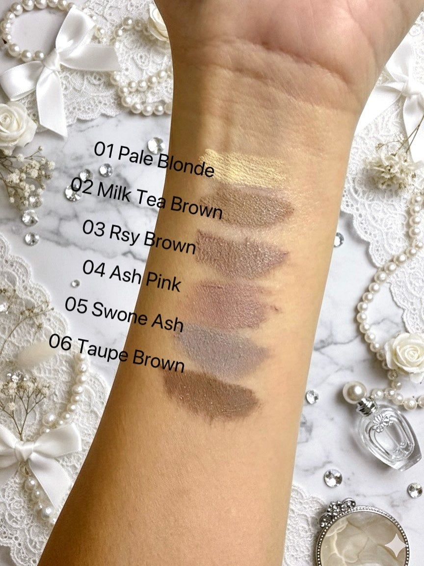 ドットオンムード フェイクアップ ブロウカラー/Heart Percent/眉マスカラを使ったクチコミ(2枚目)