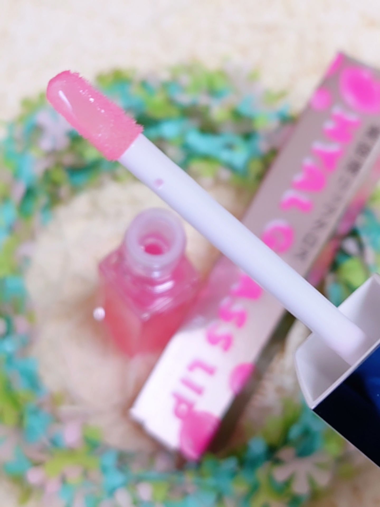 キスミー　フェルム　ヒアルガラスリップ/キスミー フェルム/リップグロスを使ったクチコミ（3枚目）