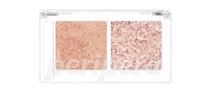 デュオ ポケット グリッター シャドウ/PERIPERA/アイシャドウパレットを使ったクチコミ(1枚目)