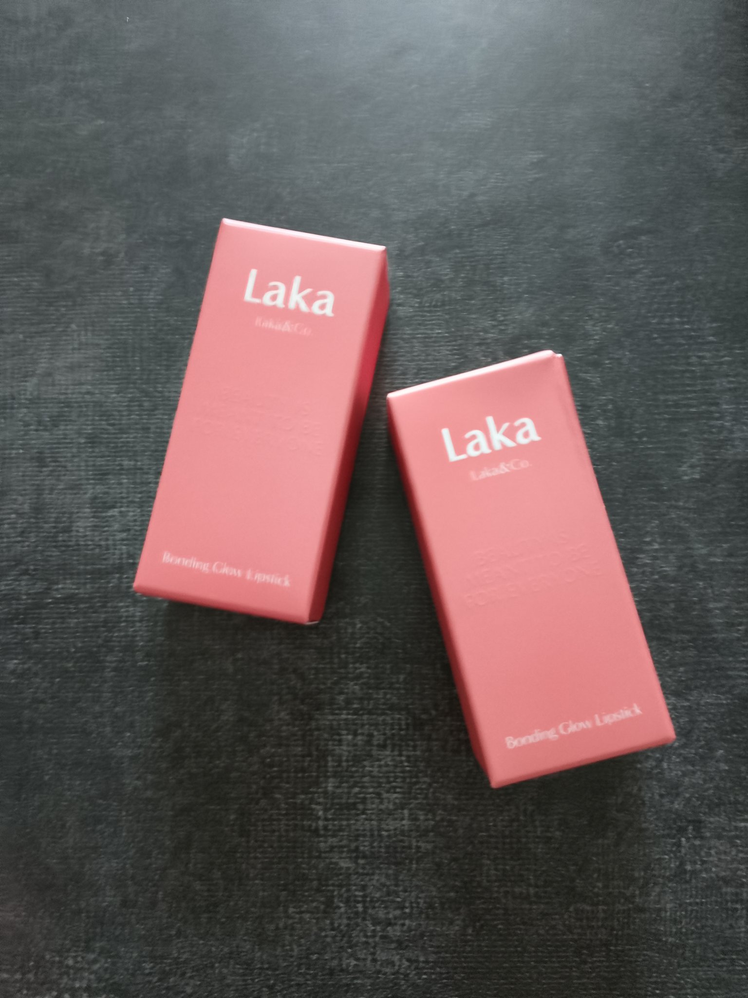 ボンディンググロウリップスティック/Laka/口紅を使ったクチコミ（3枚目）