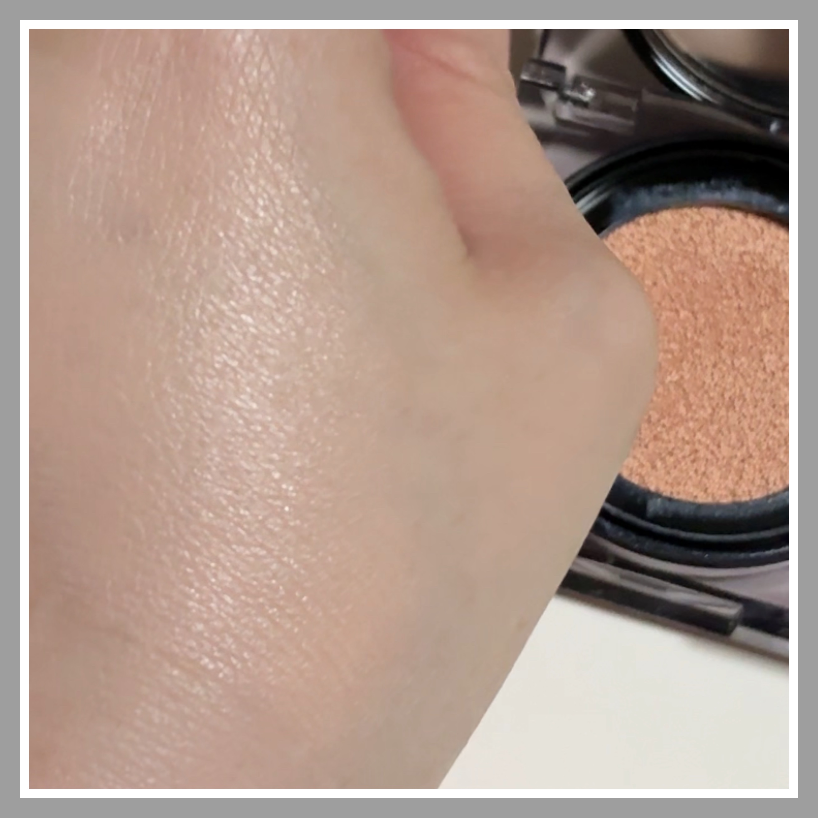 キル カバー ザ ニュー ファンウェア クッション 02 LINGERIE(MINI)/CLIO/クッションファンデーションを使ったクチコミ（2枚目）