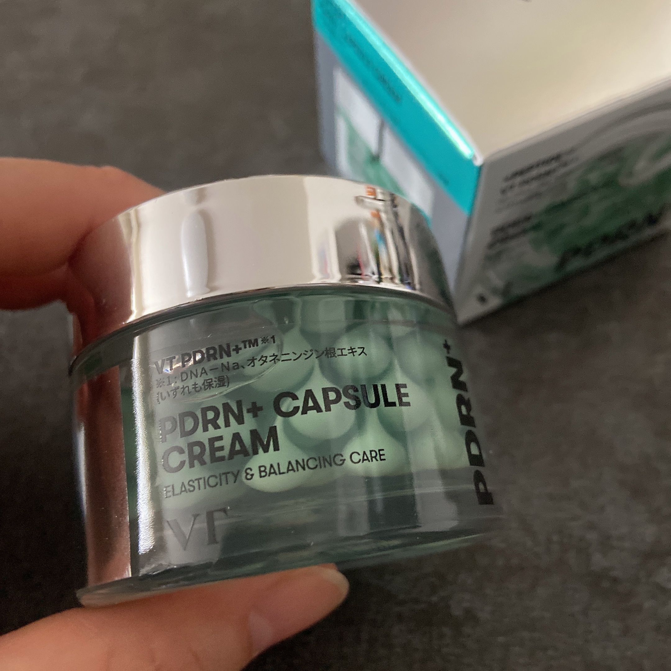 PDRN カプセルクリーム 100/VT/フェイスクリームを使ったクチコミ（1枚目）