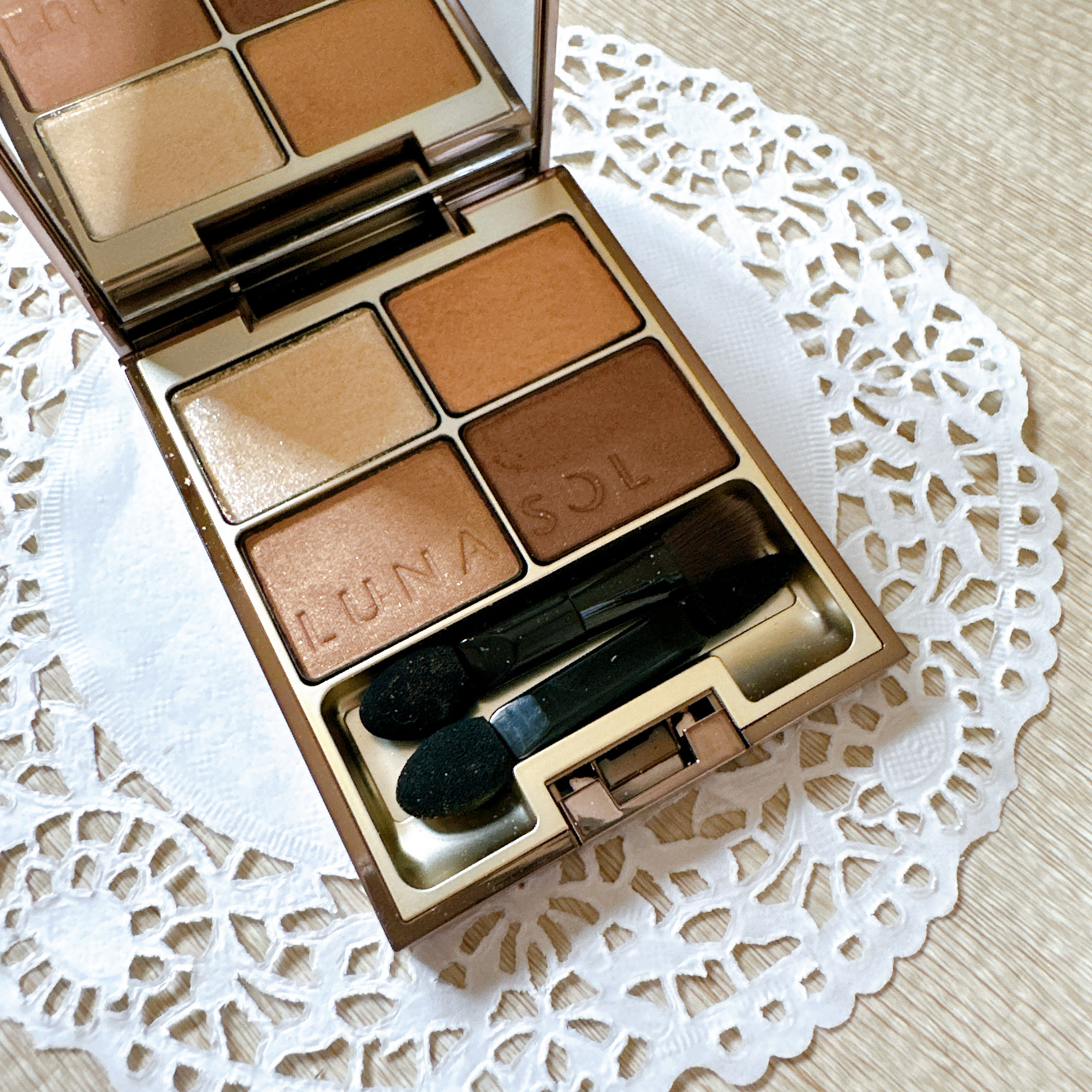 スキンモデリングアイズ/LUNASOL/アイシャドウパレットを使ったクチコミ（3枚目）