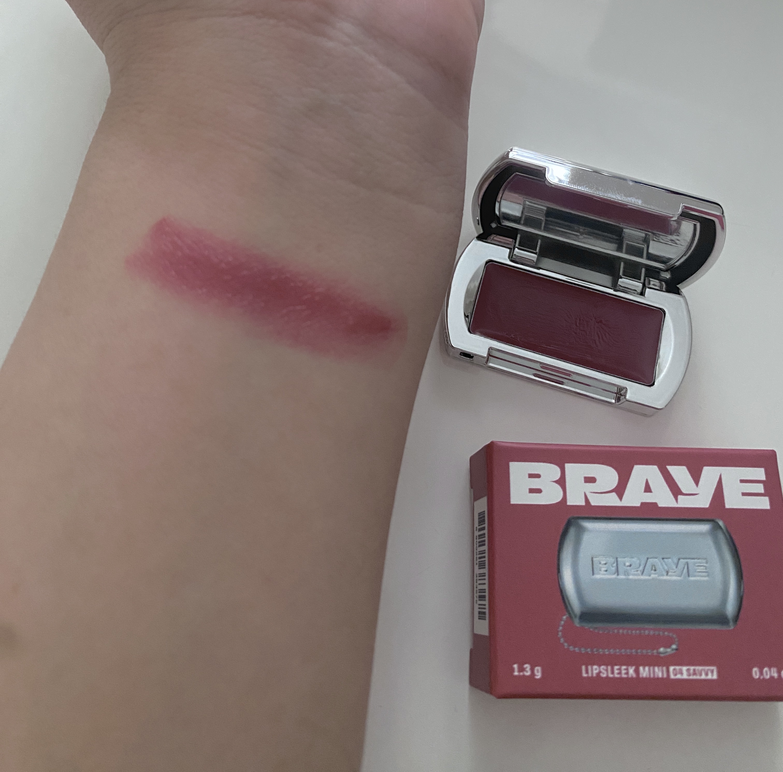 リップスリークミニ/BRAYE/口紅を使ったクチコミ（2枚目）