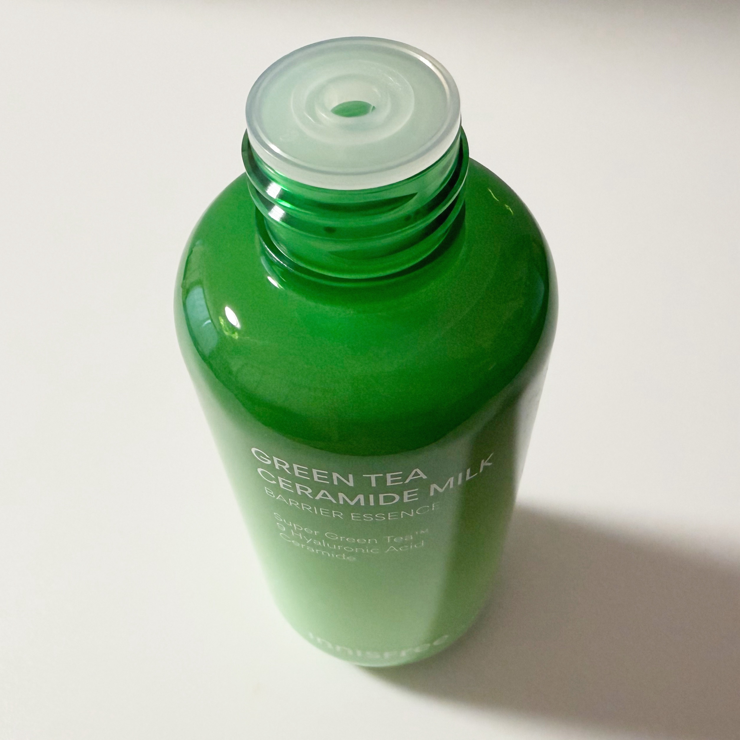 グリーンティー セラミド ミルク エッセンストナー/innisfree/化粧水を使ったクチコミ（3枚目）