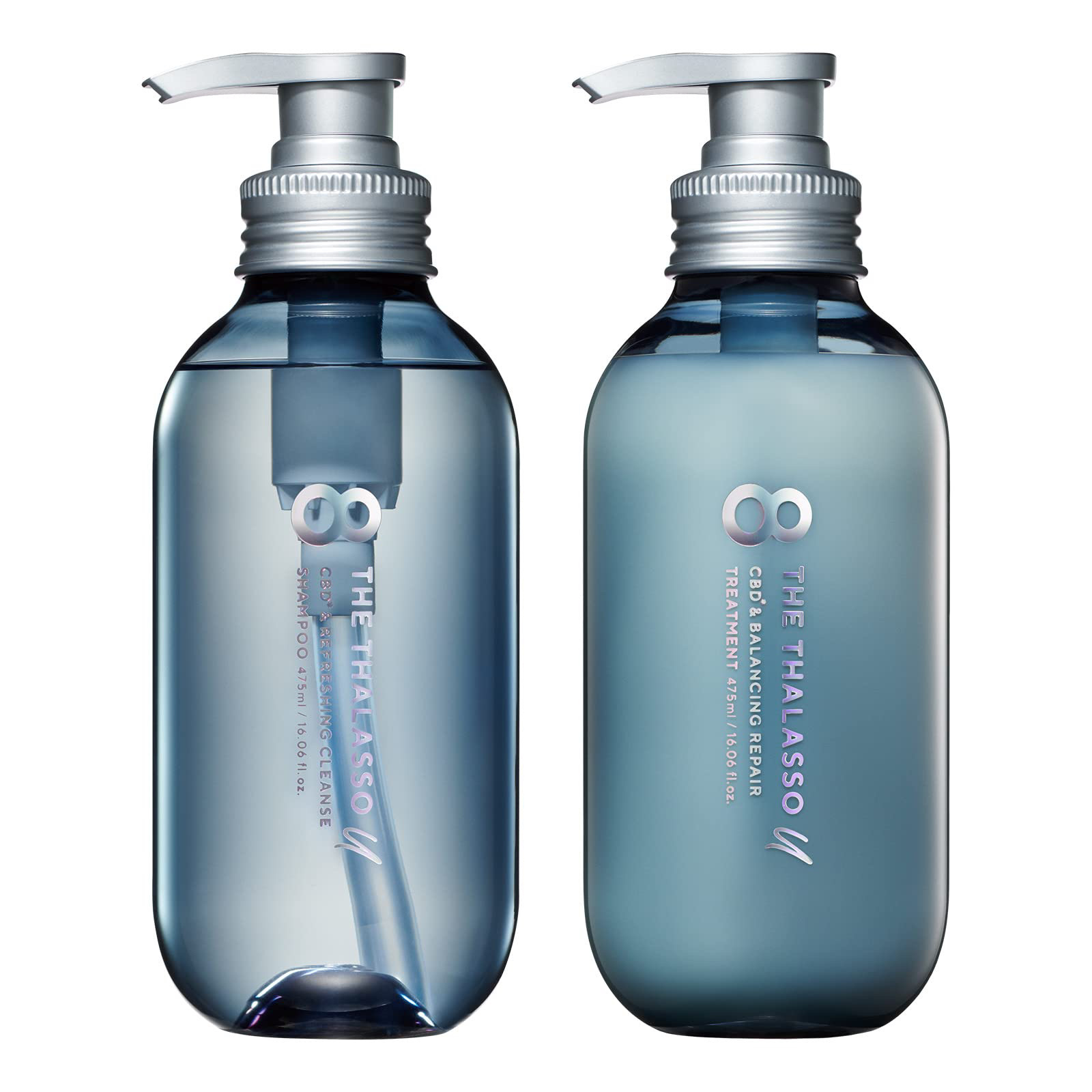 エイトザタラソ ユー CBD＆リフレッシング クレンズ 美容液シャンプー／CBD＆バランシング ダメージリペア 美容液ヘアトリートメント お試し容量 限定キット(生産終了)/エイトザタラソ/市販シャンプーを使ったクチコミ（1枚目）