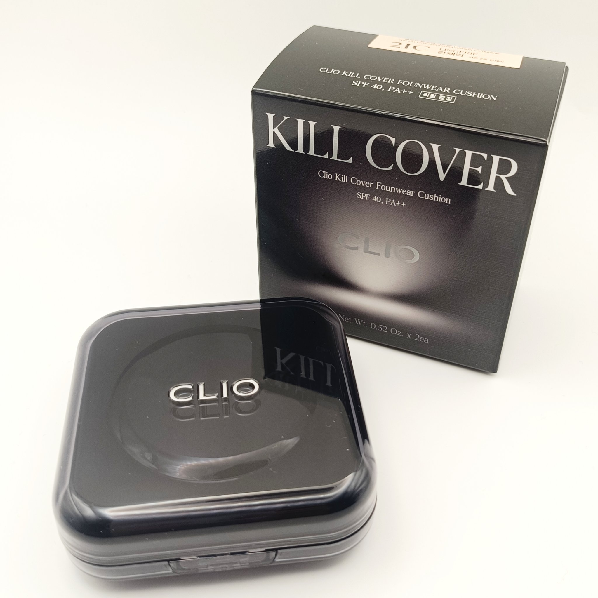 キル カバー ファンウェア クッション/CLIO/クッションファンデーションを使ったクチコミ（1枚目）