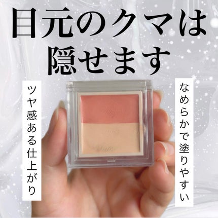 カラーデュオ トリック コンシーラー/Visée/パレットコンシーラーを使ったクチコミ(1枚目)