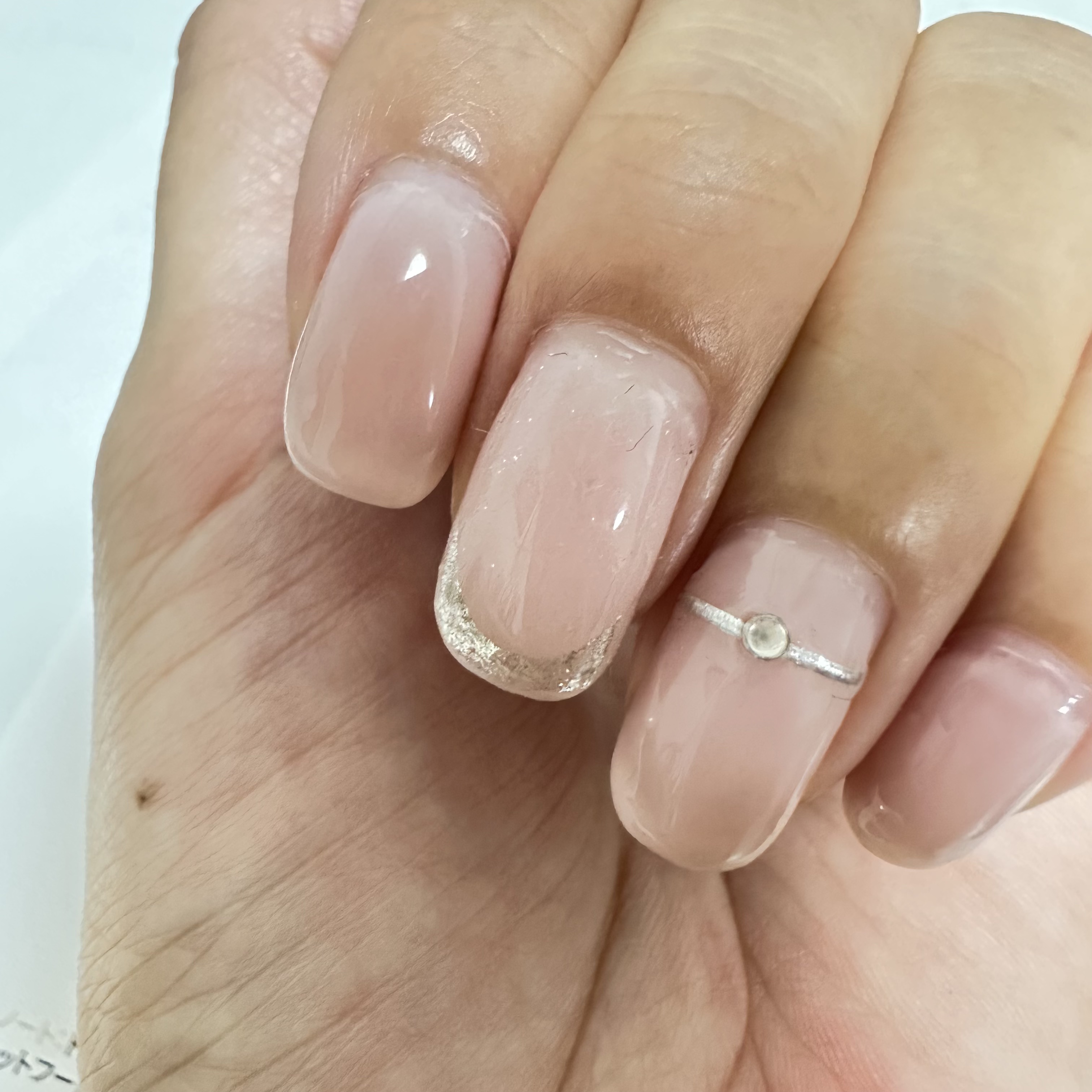 フェアリーダストパウダーオーロラピーコック/キャンドゥ/ネイルシールを使ったクチコミ（1枚目）