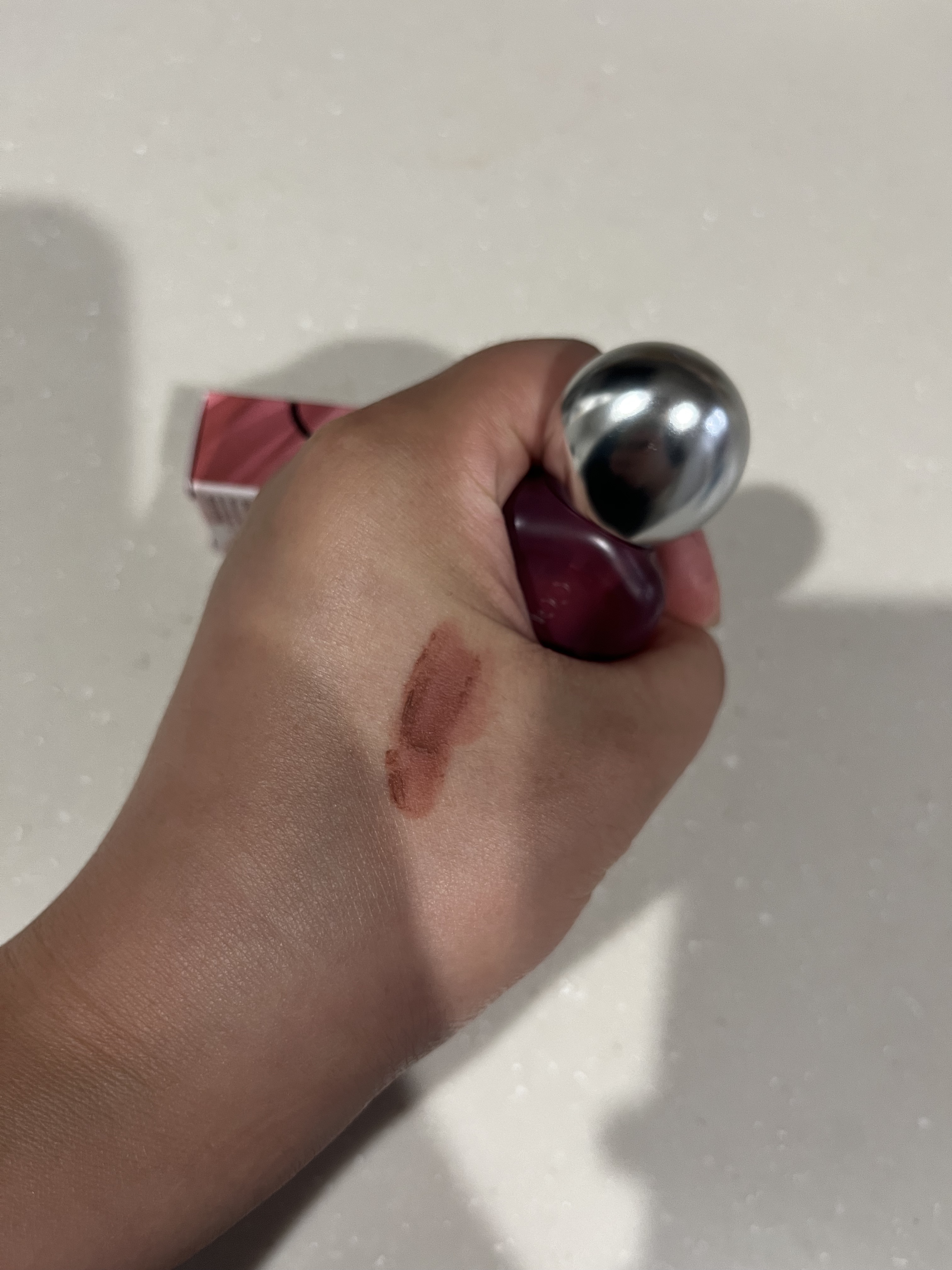 ベア ベルベット ティント 302 ベアフィグ/Coralhaze/リップティントを使ったクチコミ（2枚目）