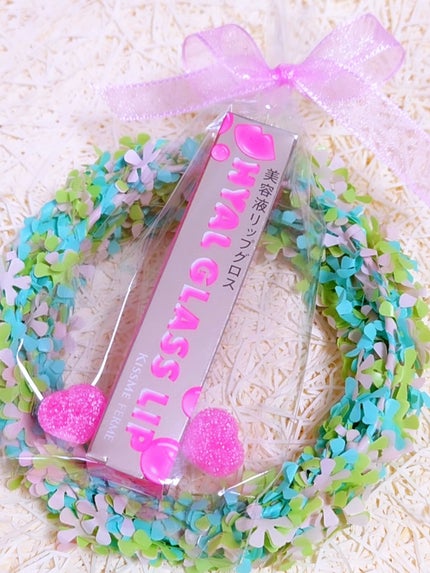 キスミー フェルム ヒアルガラスリップ/キスミー フェルム/リップグロスを使ったクチコミ(10枚目)