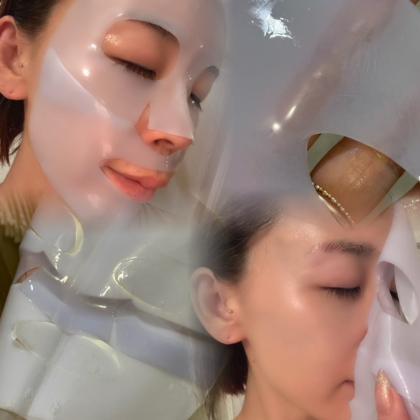 アズレンデュアルエクソソーム コラーゲンマスク パック/STARLIKE/シートマスク・パックを使ったクチコミ(2枚目)