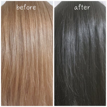 泡カラー 髪色もどし/リーゼ/ヘアカラーを使ったクチコミ(2枚目)