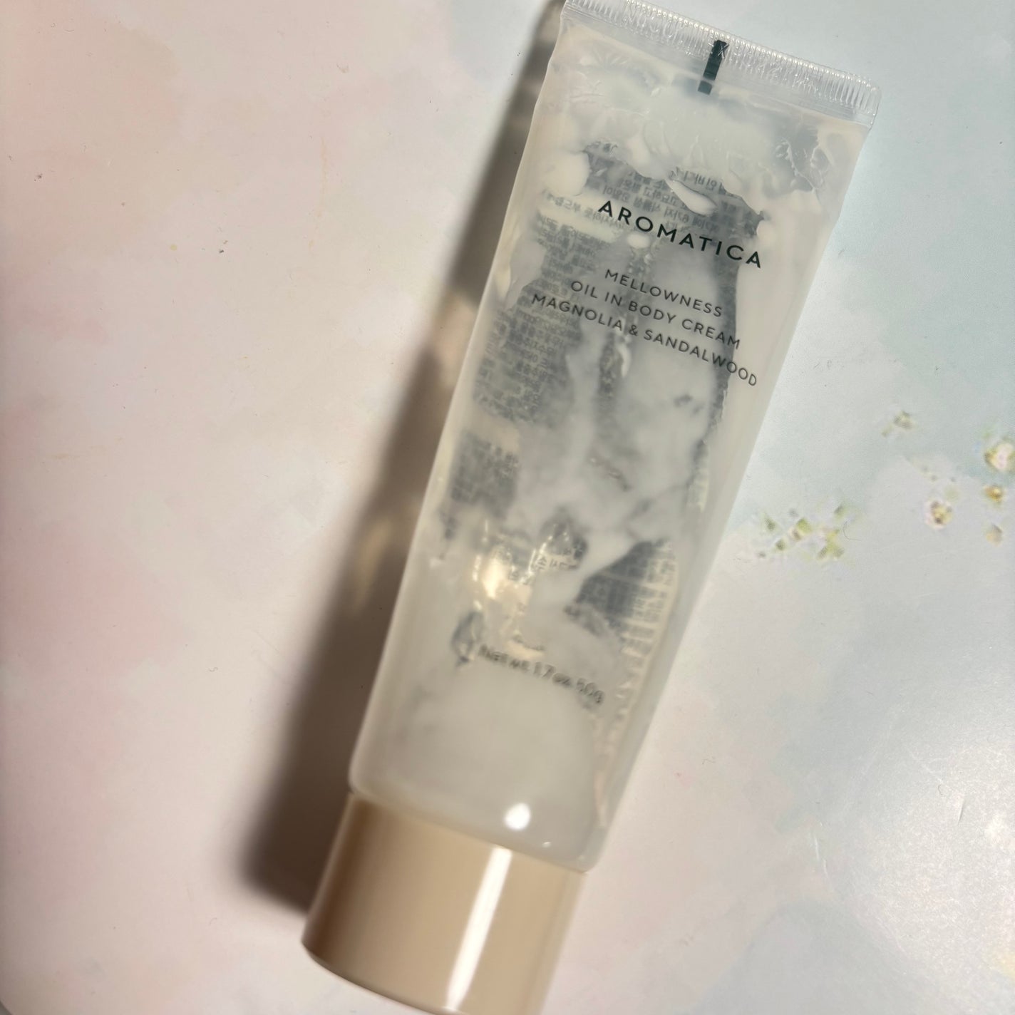 メロウネスボディクリームマグノリア&サンダルウッド/AROMATICA/ボディクリームを使ったクチコミ(1枚目)