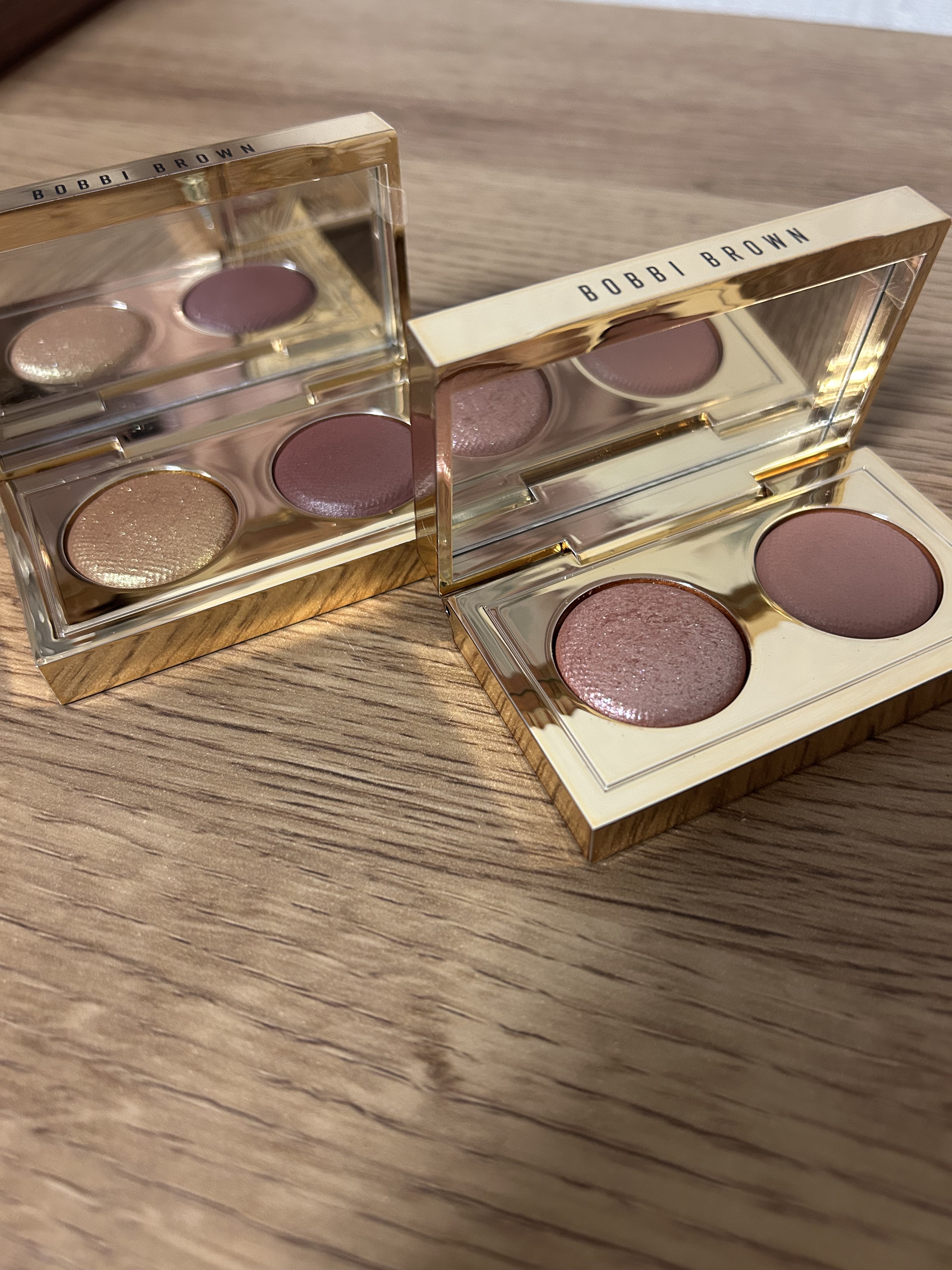 リュクス アイシャドウ デュオ/BOBBI BROWN/アイシャドウパレットを使ったクチコミ（2枚目）