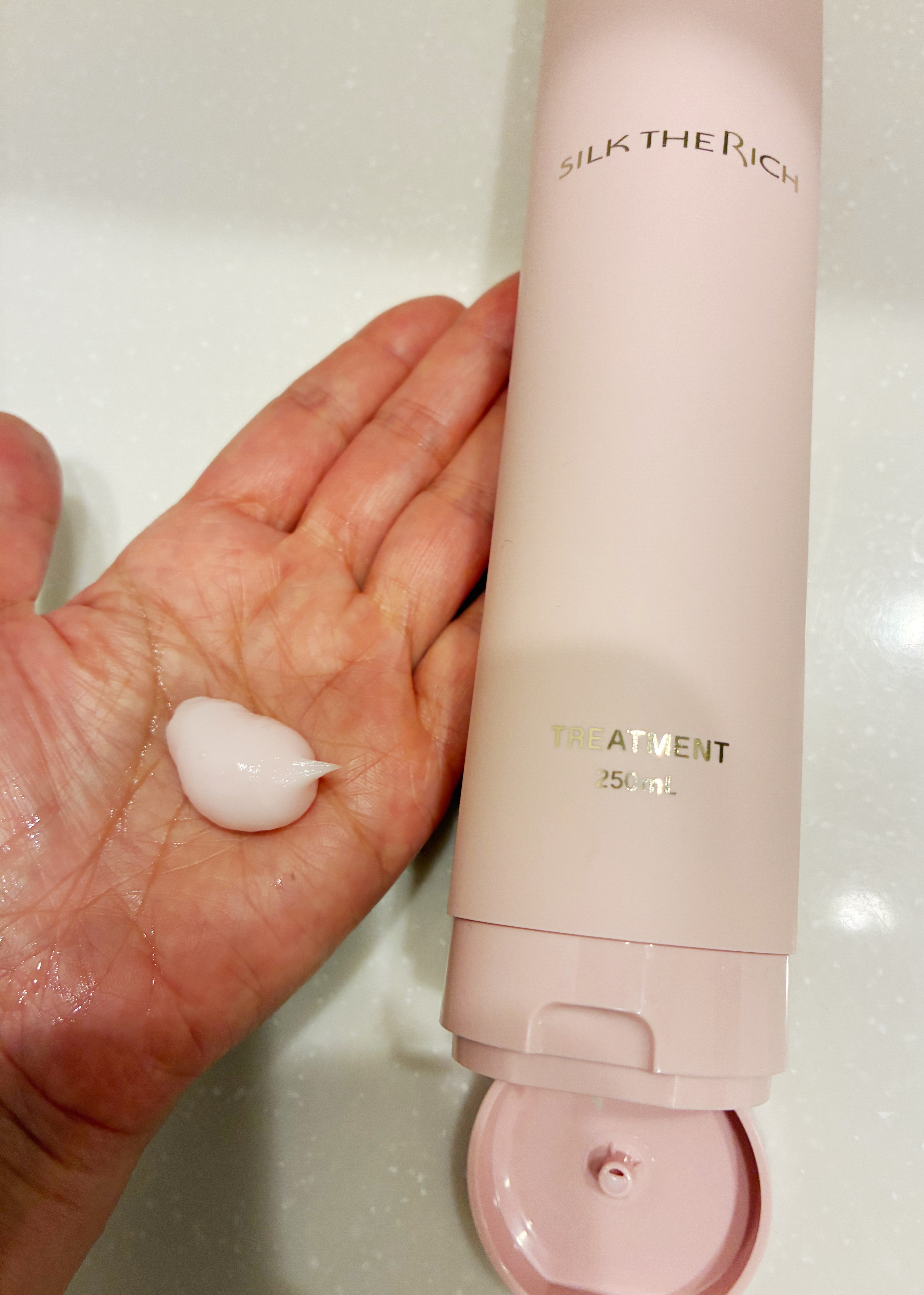 SILK THE RICH ハイモイスト&リペア シャンプー・トリートメント/SILK THE RICH/市販シャンプーを使ったクチコミ（3枚目）