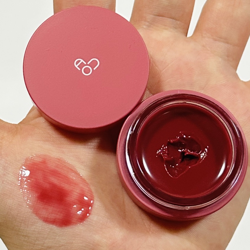 GLOWY TINT BALM/AOU/リップグロスを使ったクチコミ（2枚目）