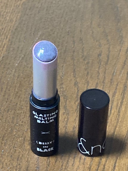 グラスティングメルティングバーム 17 ベリーインブラック(INAPSQUAREコラボ)/rom&nd/リップバームの画像