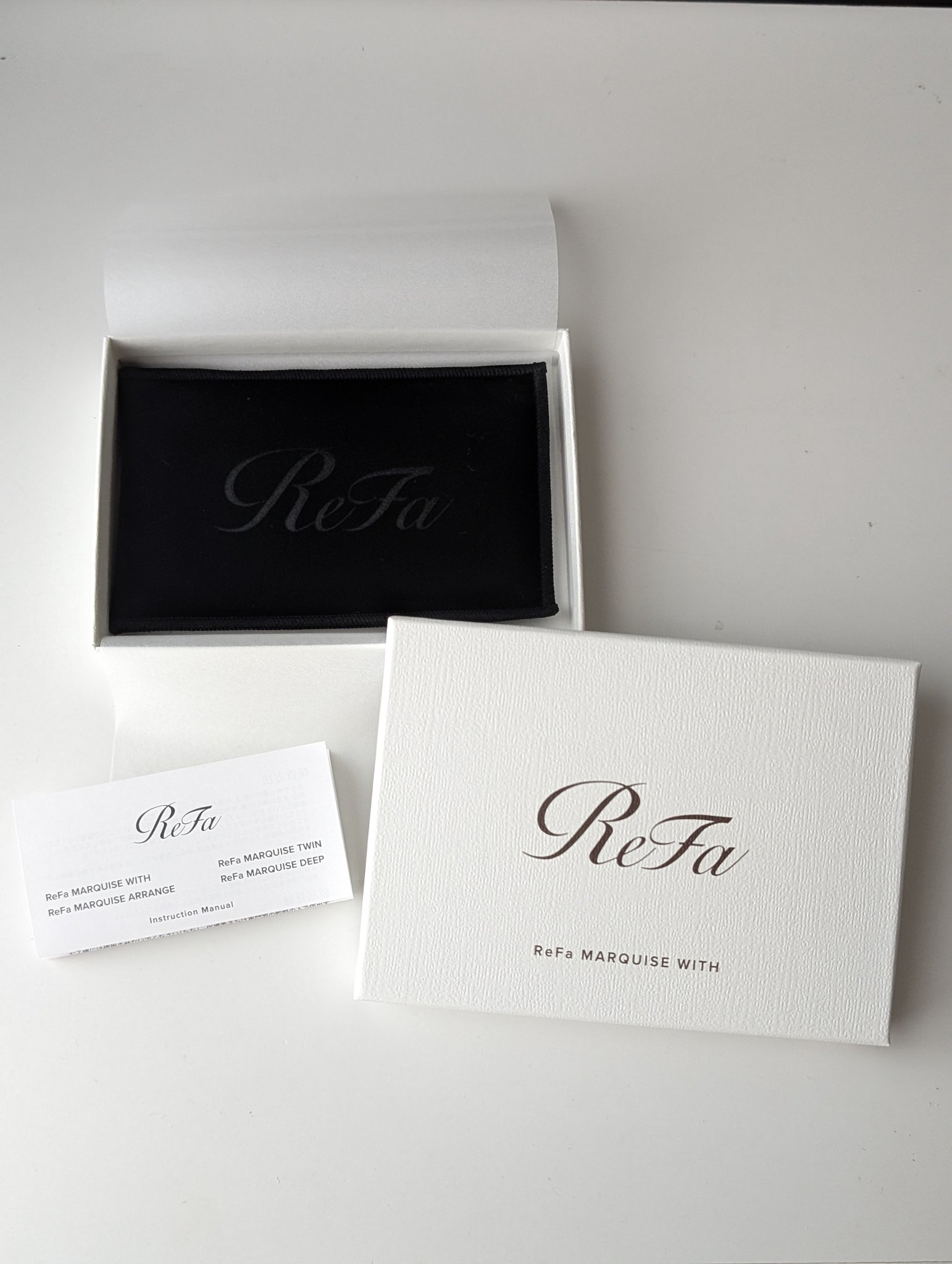 ReFa リファマーキス ウィズのクチコミ「リファのコーム買いました✋😊
これはオンラインかリファの店舗じゃないと買えないやつです❗️

.....」（2枚目）