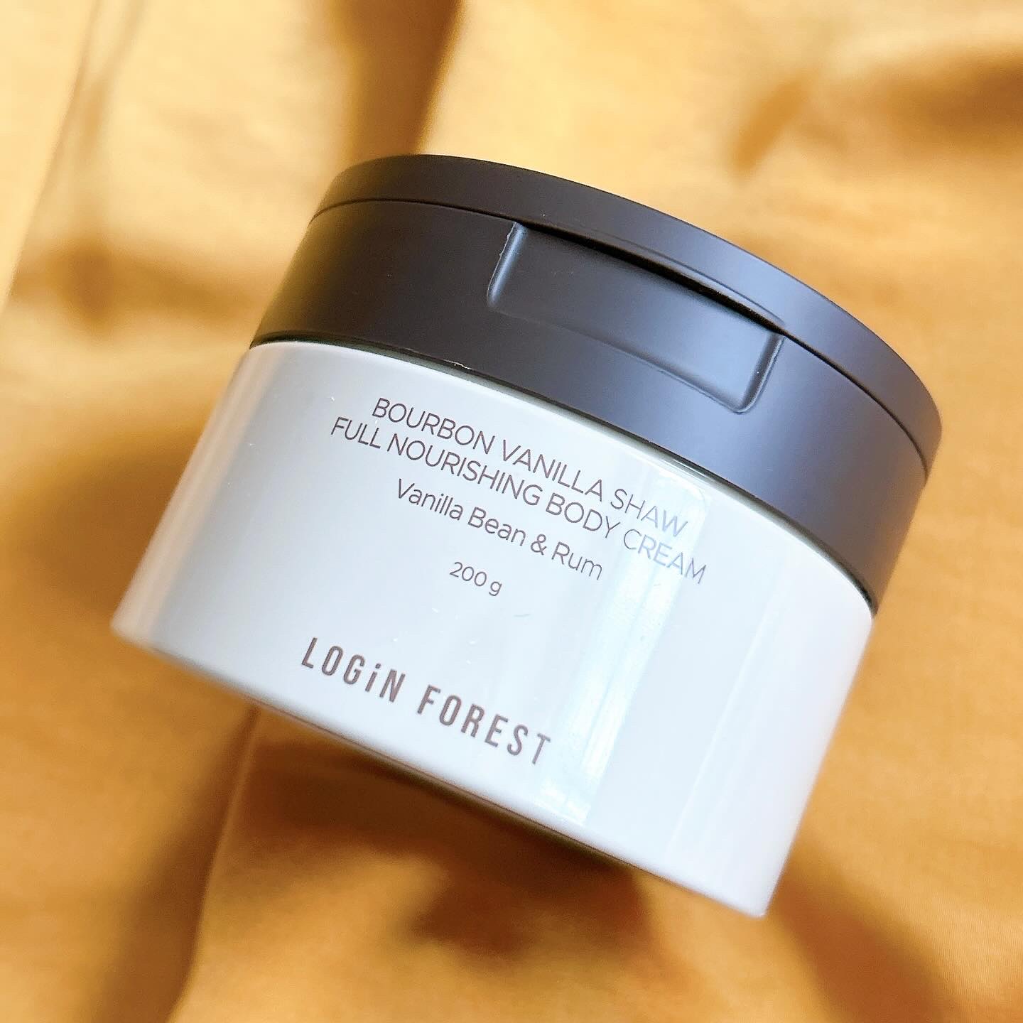 バーボンバニラ ショウ フルナリッシング ボディクリーム / Login Forest