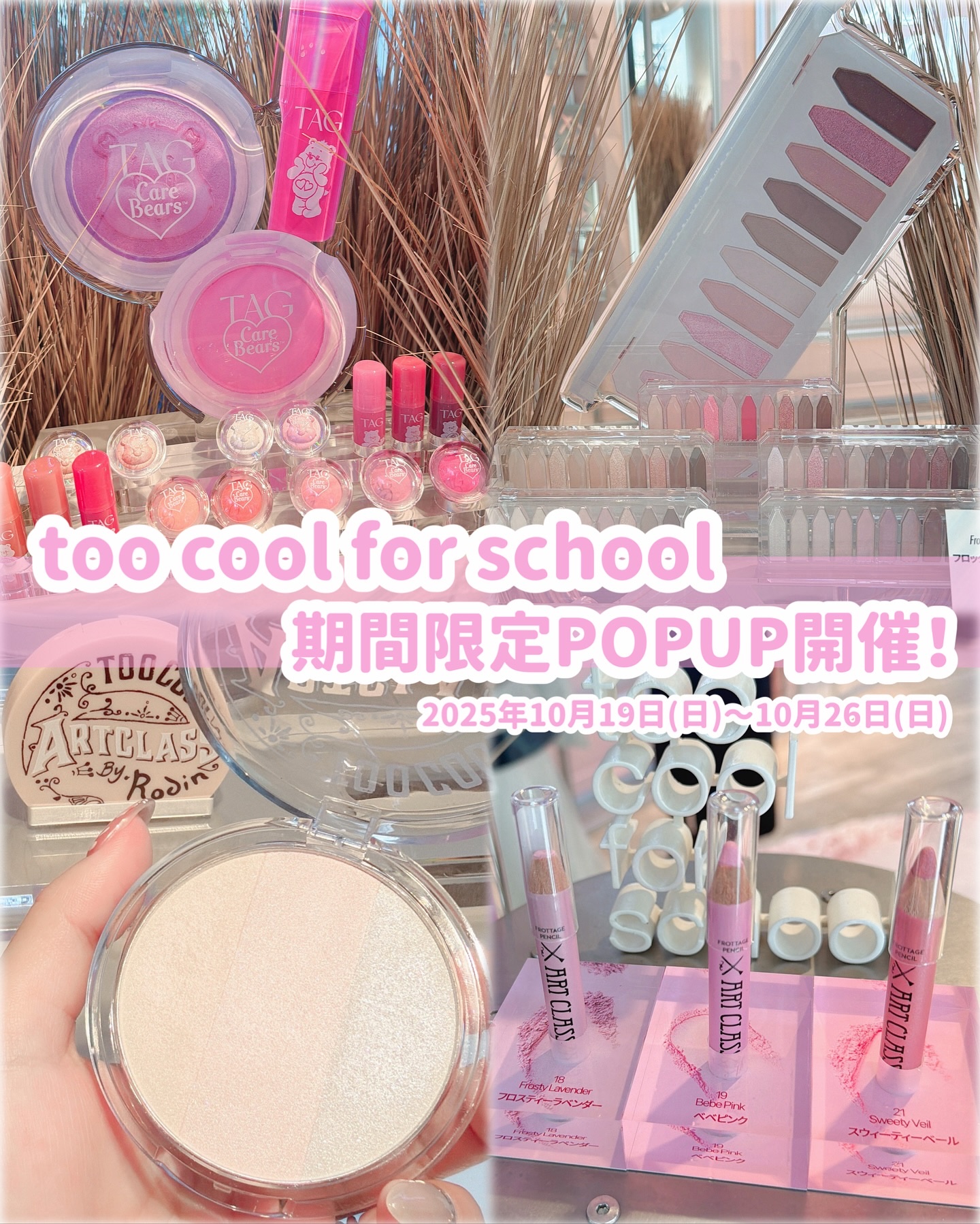 プロタージュアイパレット 02 ソフティーピンク/too cool for school/アイシャドウパレットを使ったクチコミ（1枚目）