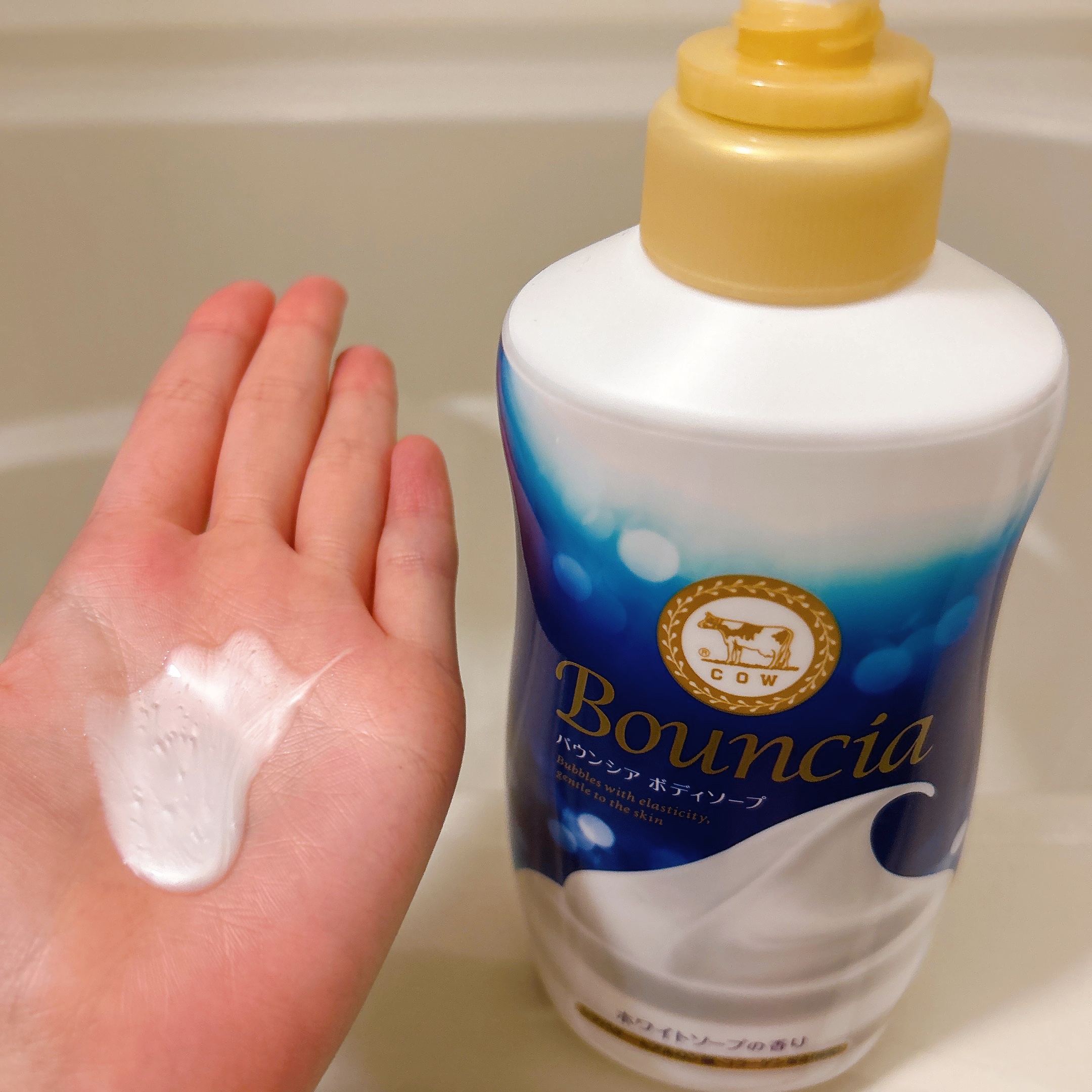 バウンシア ボディソープ ホワイトソープの香り/Bouncia/ボディソープを使ったクチコミ（3枚目）