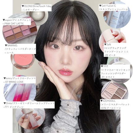 ネーミング フラッフィーパウダーブラッシュ/NAMING./パウダーチークを使ったクチコミ(3枚目)