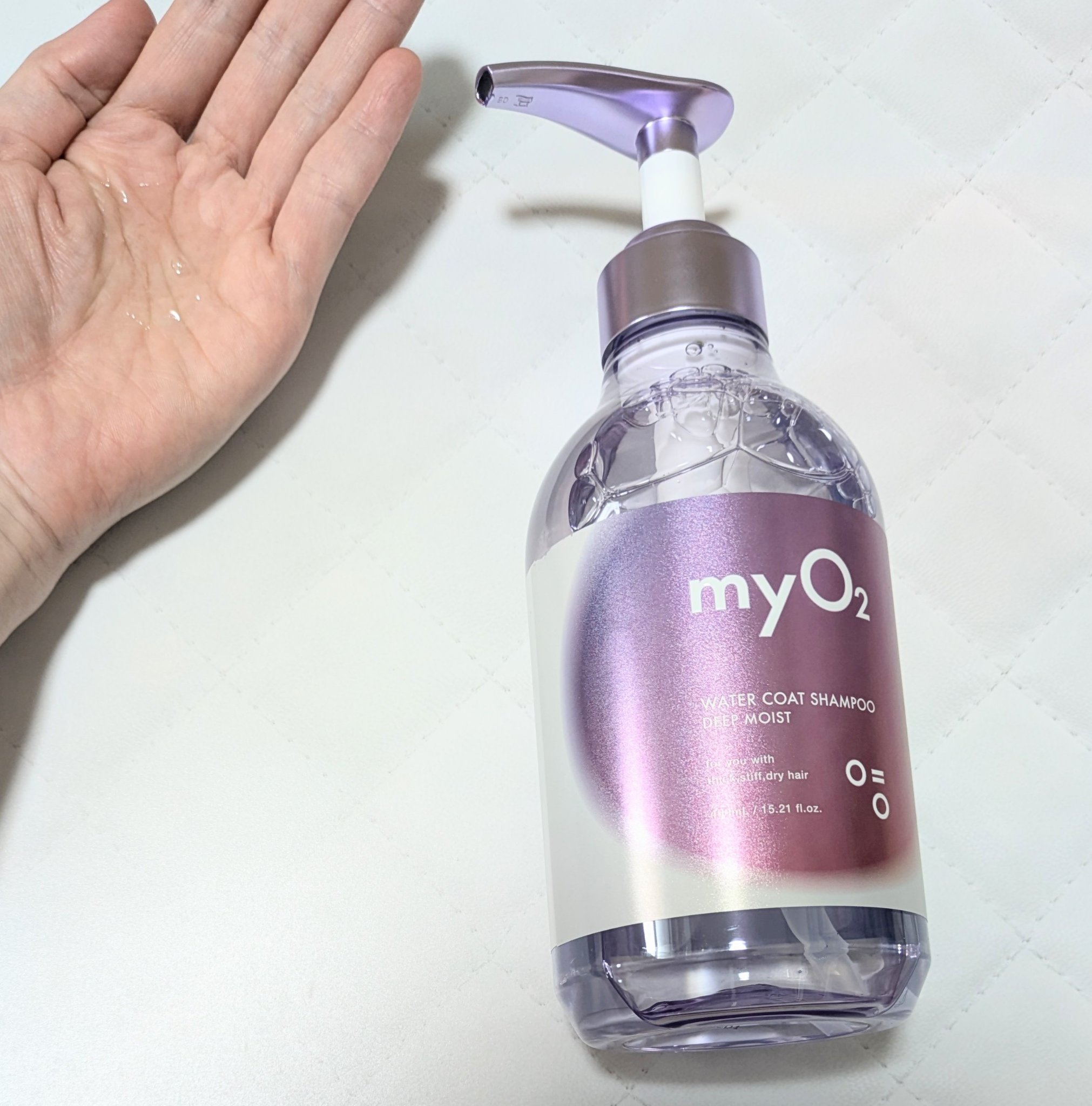 マイ・オーツー ウォーターコートシャンプー/トリートメント ディープモイスト/myO2/市販シャンプーを使ったクチコミ（2枚目）