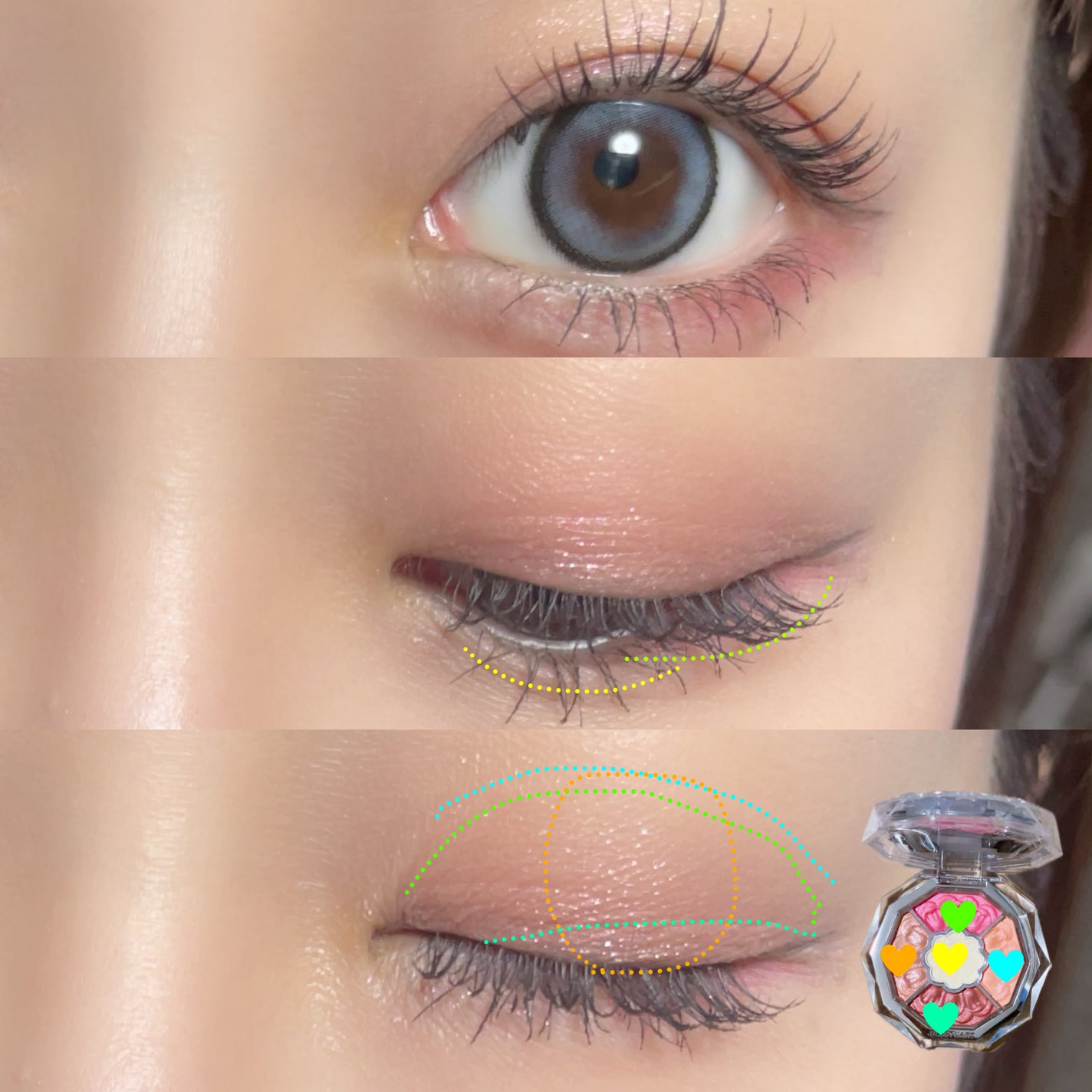 ジルスチュアート ブルームクチュール アイズ ジュエルドブーケ/JILL STUART/アイシャドウパレットを使ったクチコミ(4枚目)