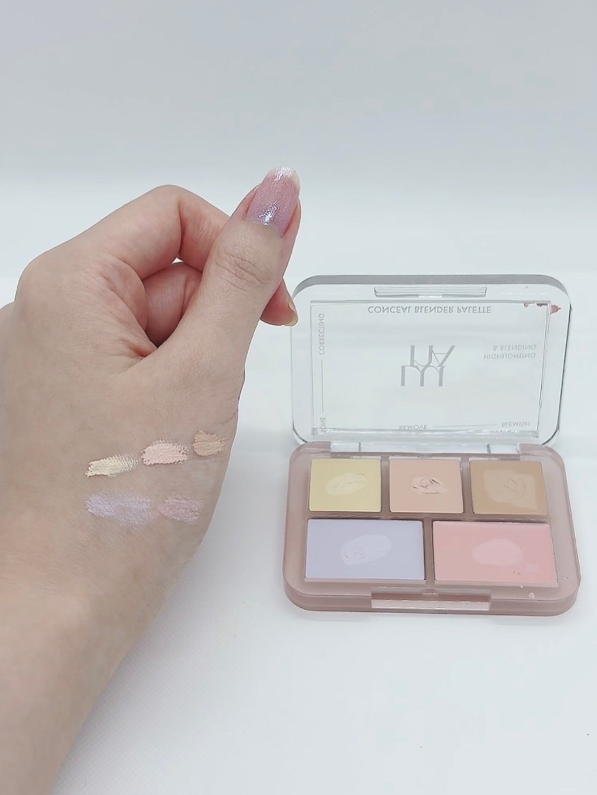 コンシールブレンダーパレット/LUNA/パレットコンシーラーを使ったクチコミ(3枚目)