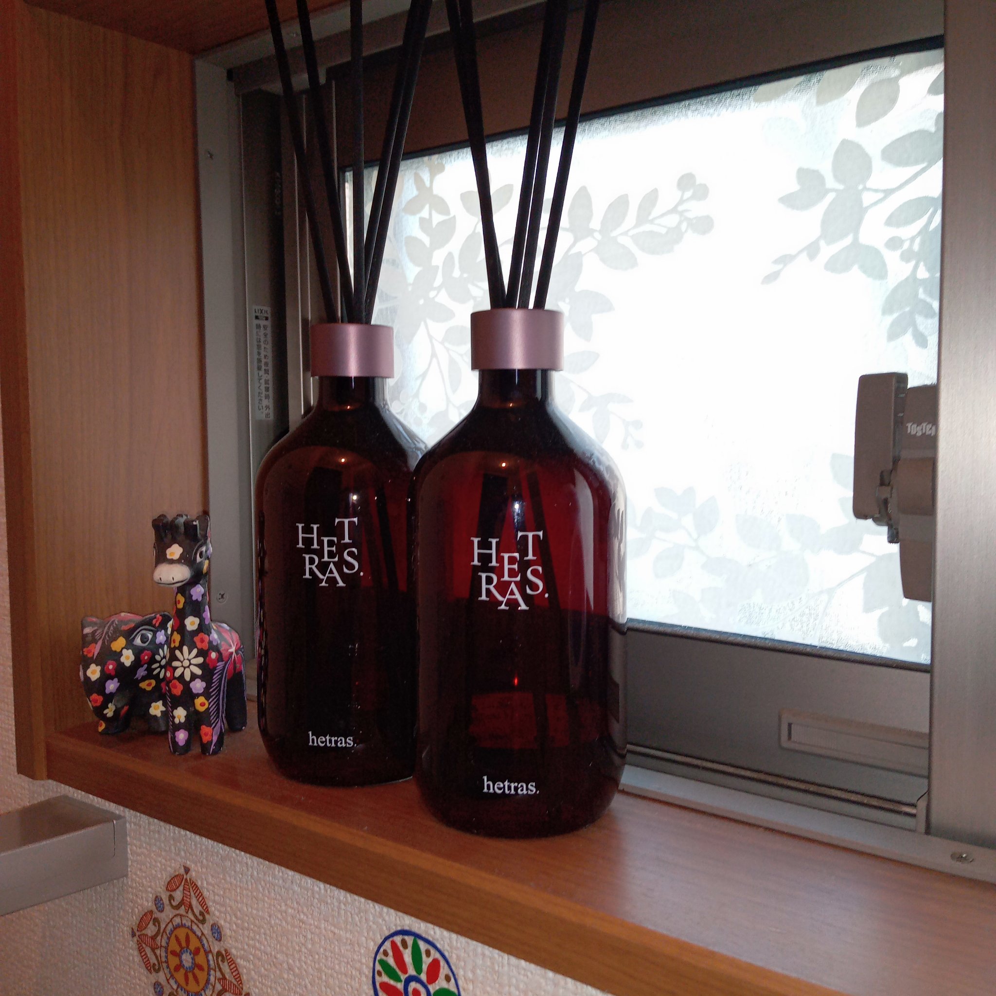 プレミアムディフューザー/hetras/ルームフレグランスを使ったクチコミ（3枚目）