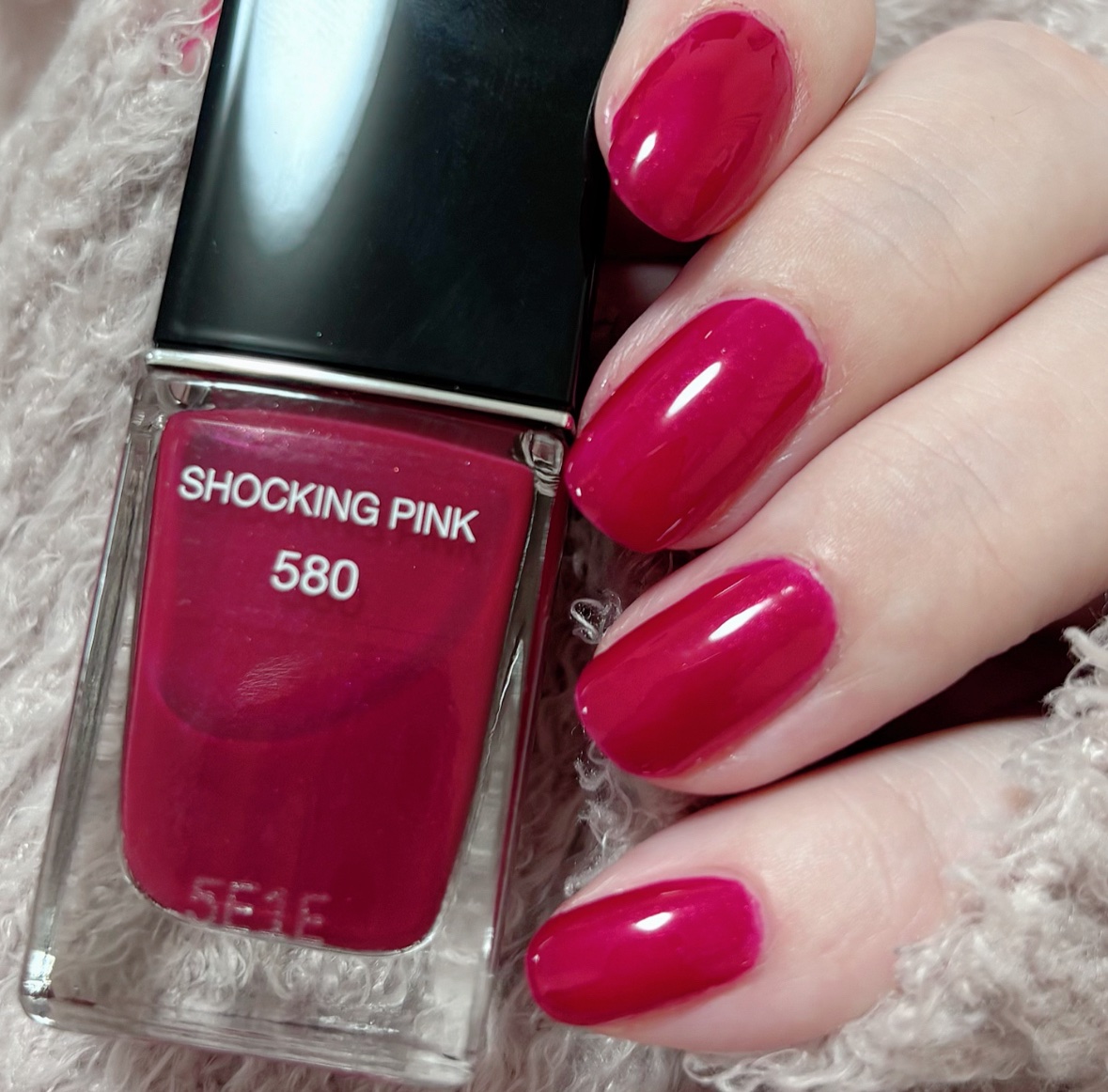 ディオール ヴェルニ 580 ショッキング ピンク（ミス ディオール コレクション 数量限定色）/Dior/マニキュアを使ったクチコミ（1枚目）