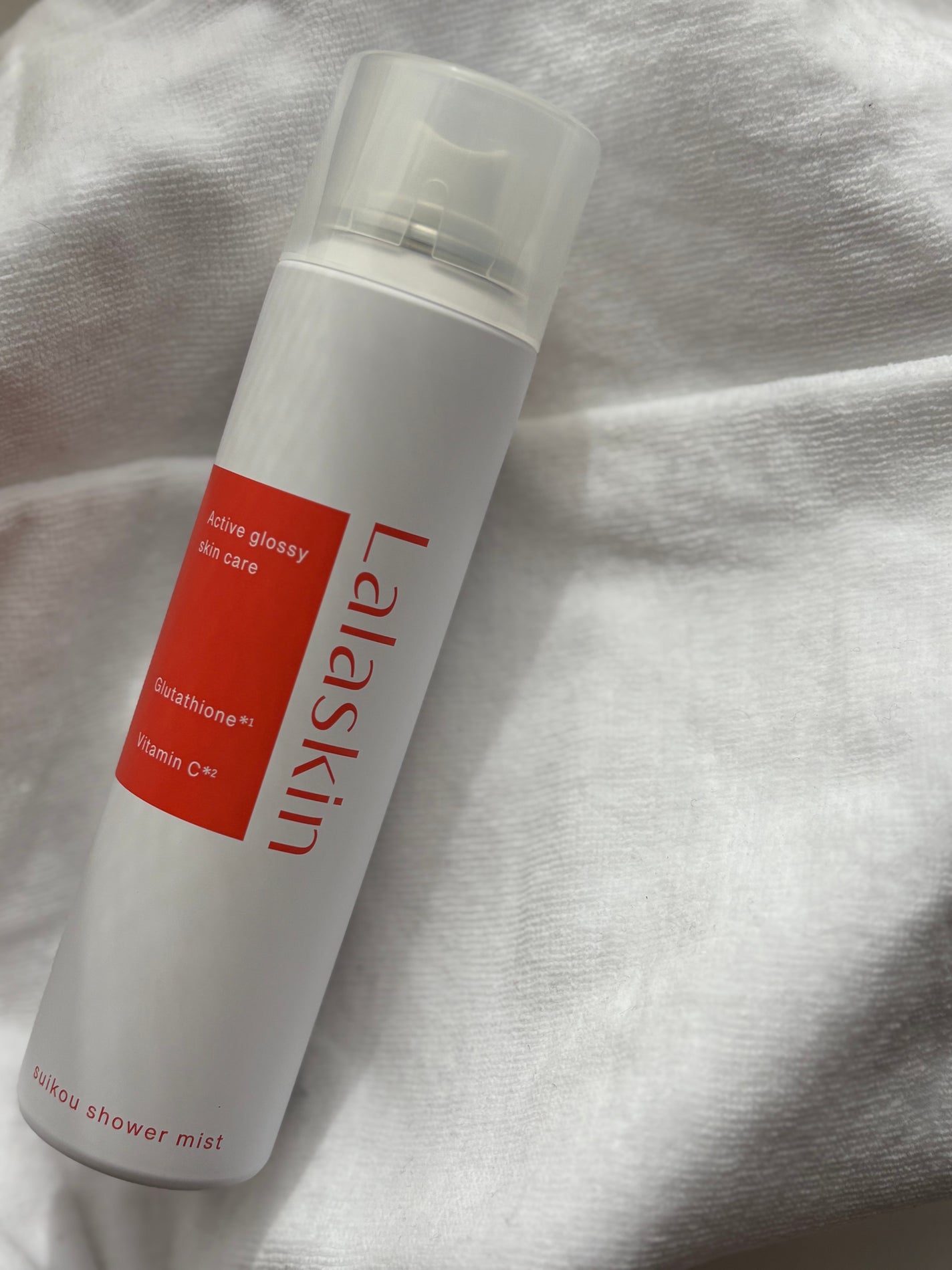 水光シャワーミスト/Lalaskin/ミスト状化粧水を使ったクチコミ(1枚目)