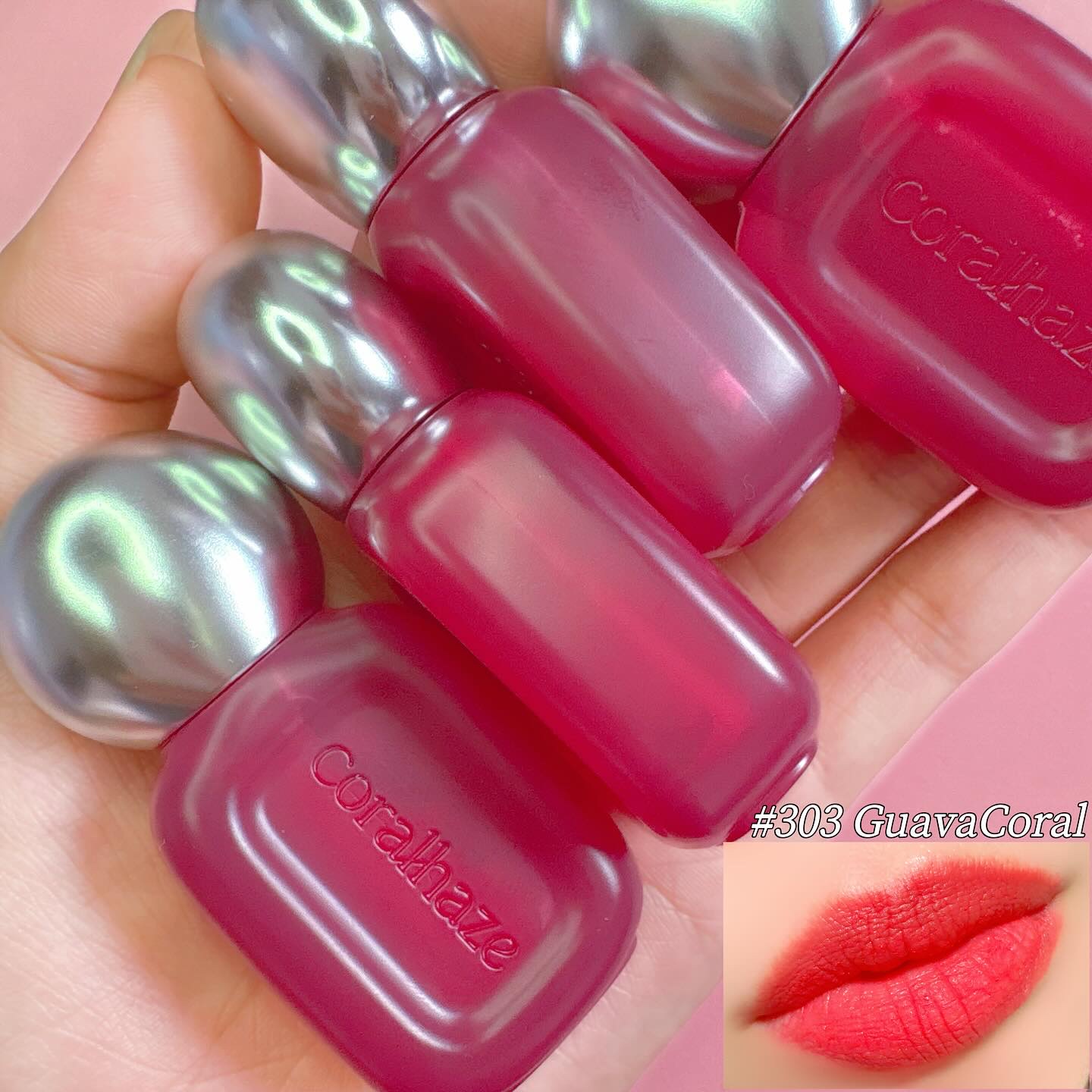 ベア ベルベット ティント/Coralhaze/リップティントを使ったクチコミ（3枚目）