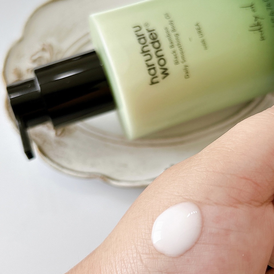 ブラックバンブーデイリースムージングボディーオイル/haruharu wonder/ボディオイルを使ったクチコミ（3枚目）