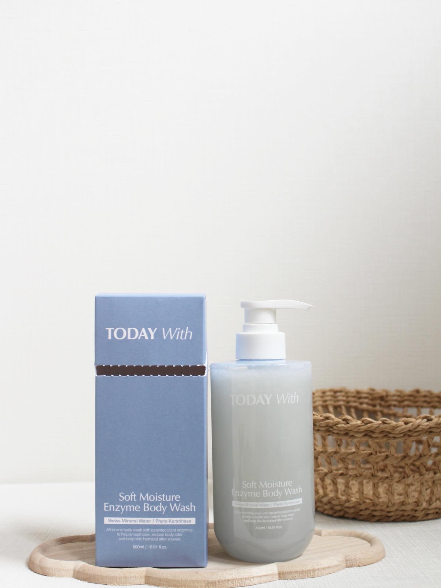 ソフトモイスチャー酵素ボディウォッシュ/TODAY With/ボディソープを使ったクチコミ（1枚目）