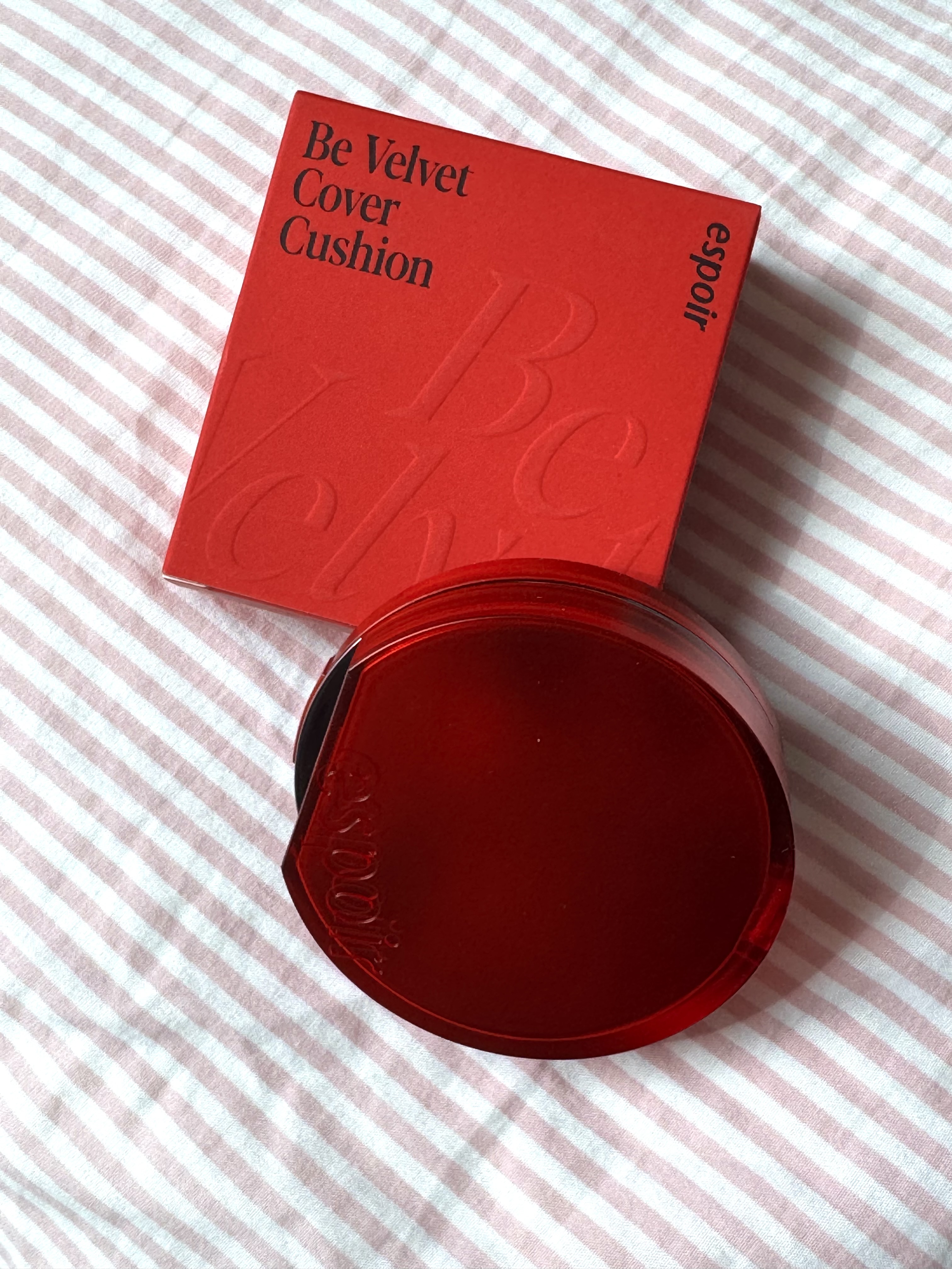 ビーベルベットカバークッション/espoir/クッションファンデーションを使ったクチコミ（1枚目）