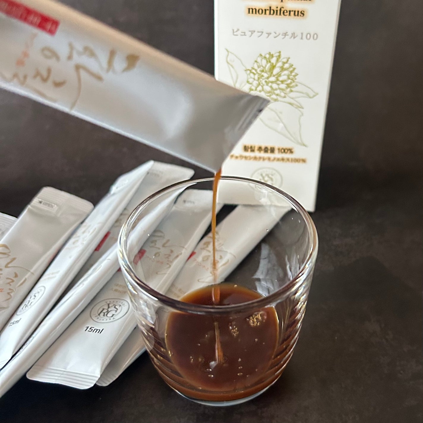 ピュアファンチル100/YASURAGI/その他ドリンクを使ったクチコミ(3枚目)